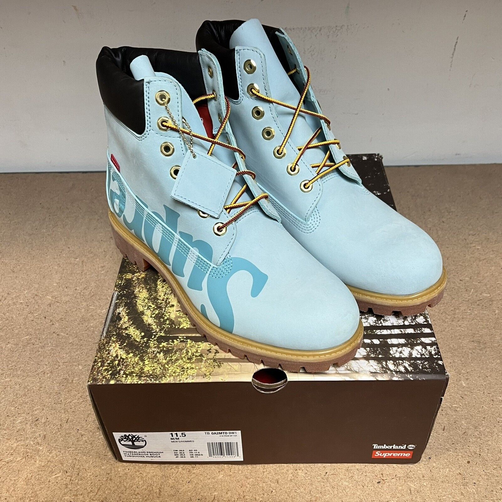 Timberland TIMBERLAND TIFFANY BLUE LIMITED RELEASE BOOTS | Grailed