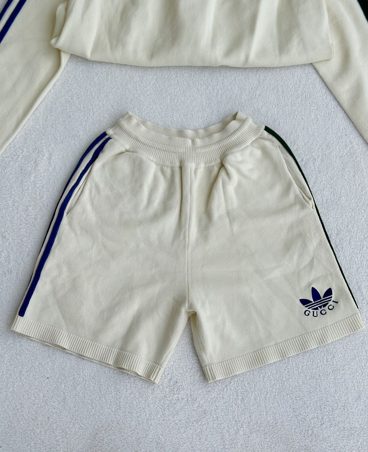 Adidas × Gucci Adidas x Gucci Knit Tracksuit Set - Ivory (Size S), BNWT Size US S / EU 44-46 / 1 - 14 Thumbnail