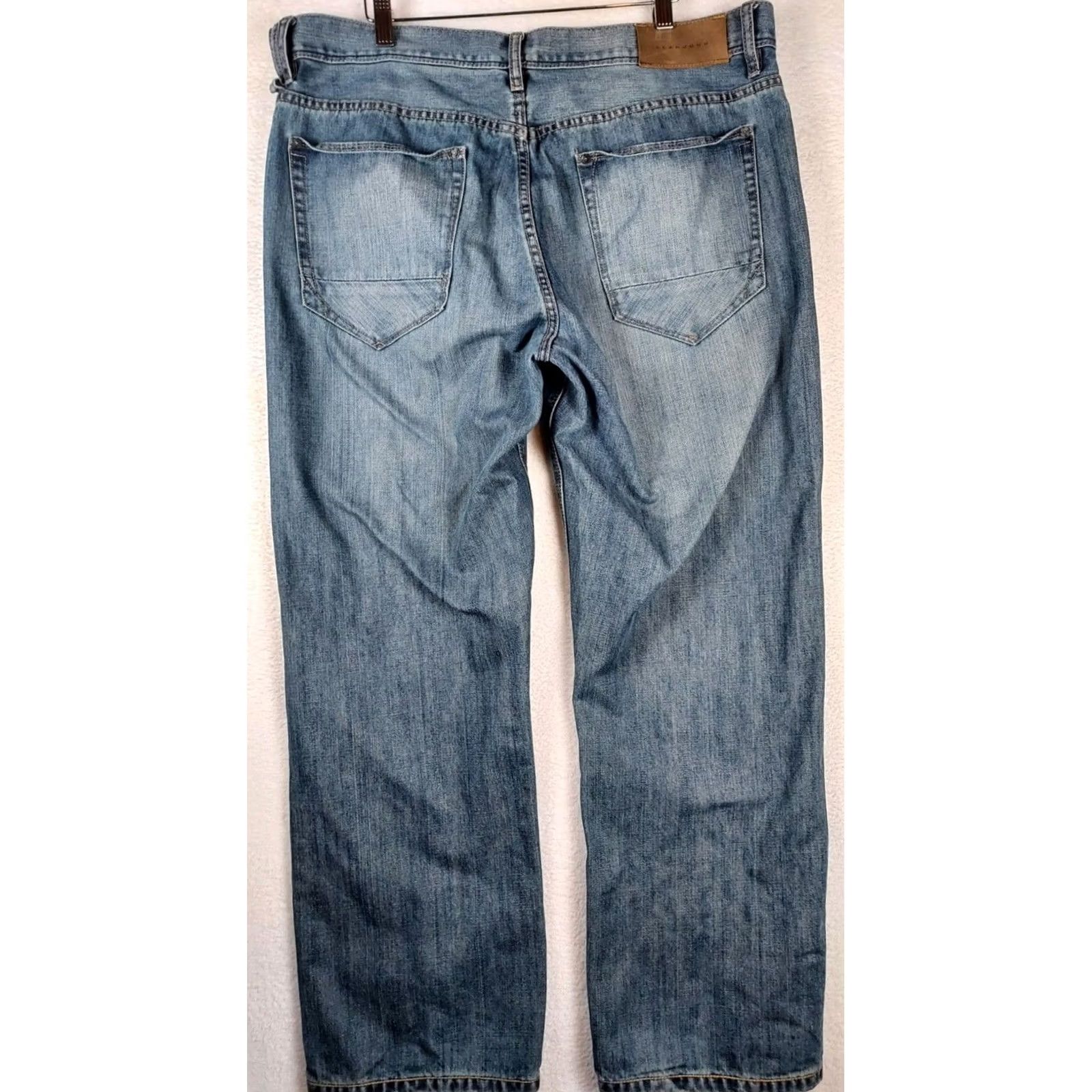 Sean John Sean John Hamilton Relaxed Fit Jeans Men’s 36x30 Blue Denim Jeans Men 36 Blue Denim 5-Pocket Logo Slim Straight Modern Size US 36 / EU 52 - 5 Thumbnail
