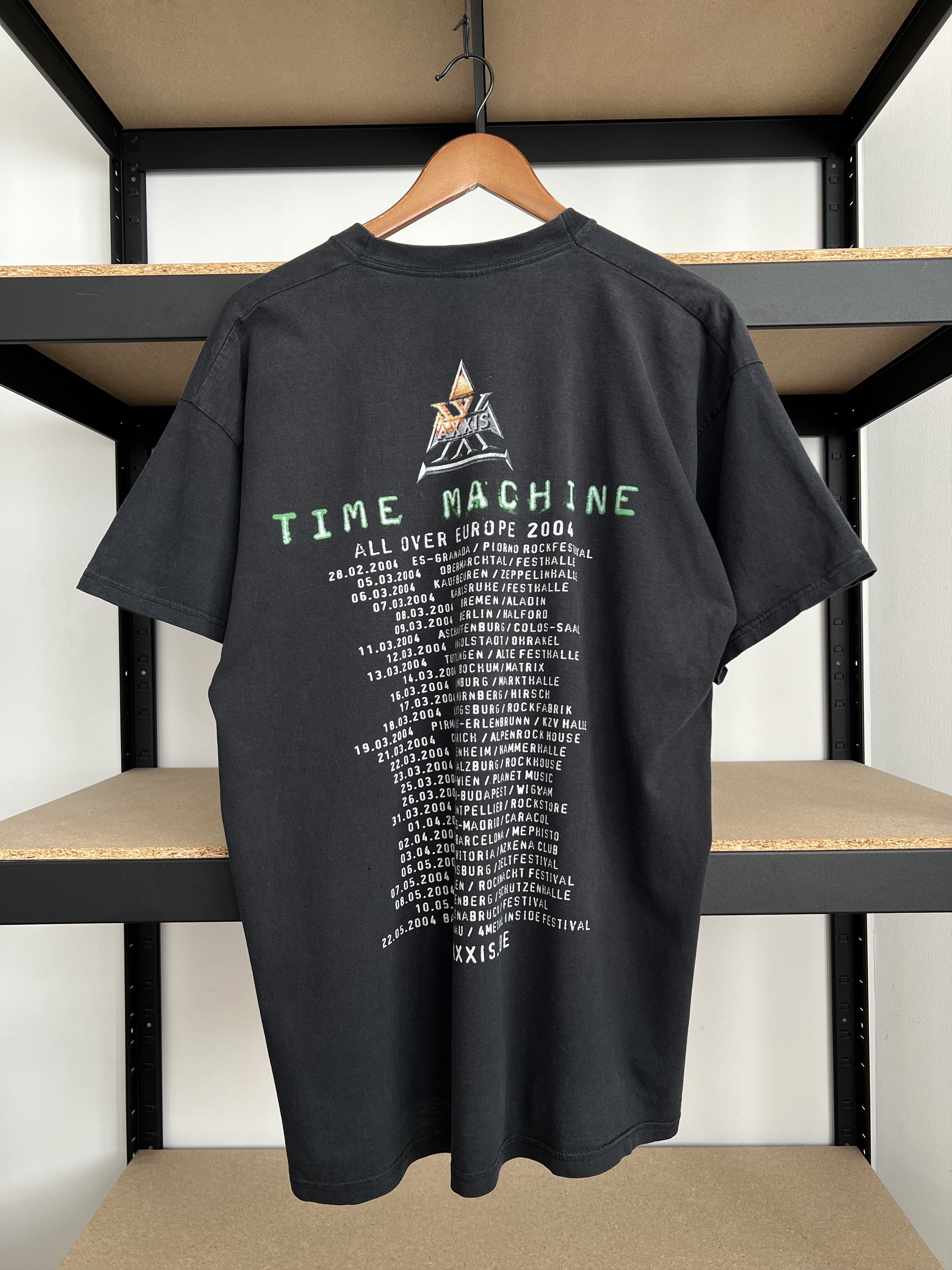 Band Tees Vintage 2004 Axxis Time Machine Europe Tour Band T-shirt Size US XL / EU 56 / 4 - 3 Thumbnail