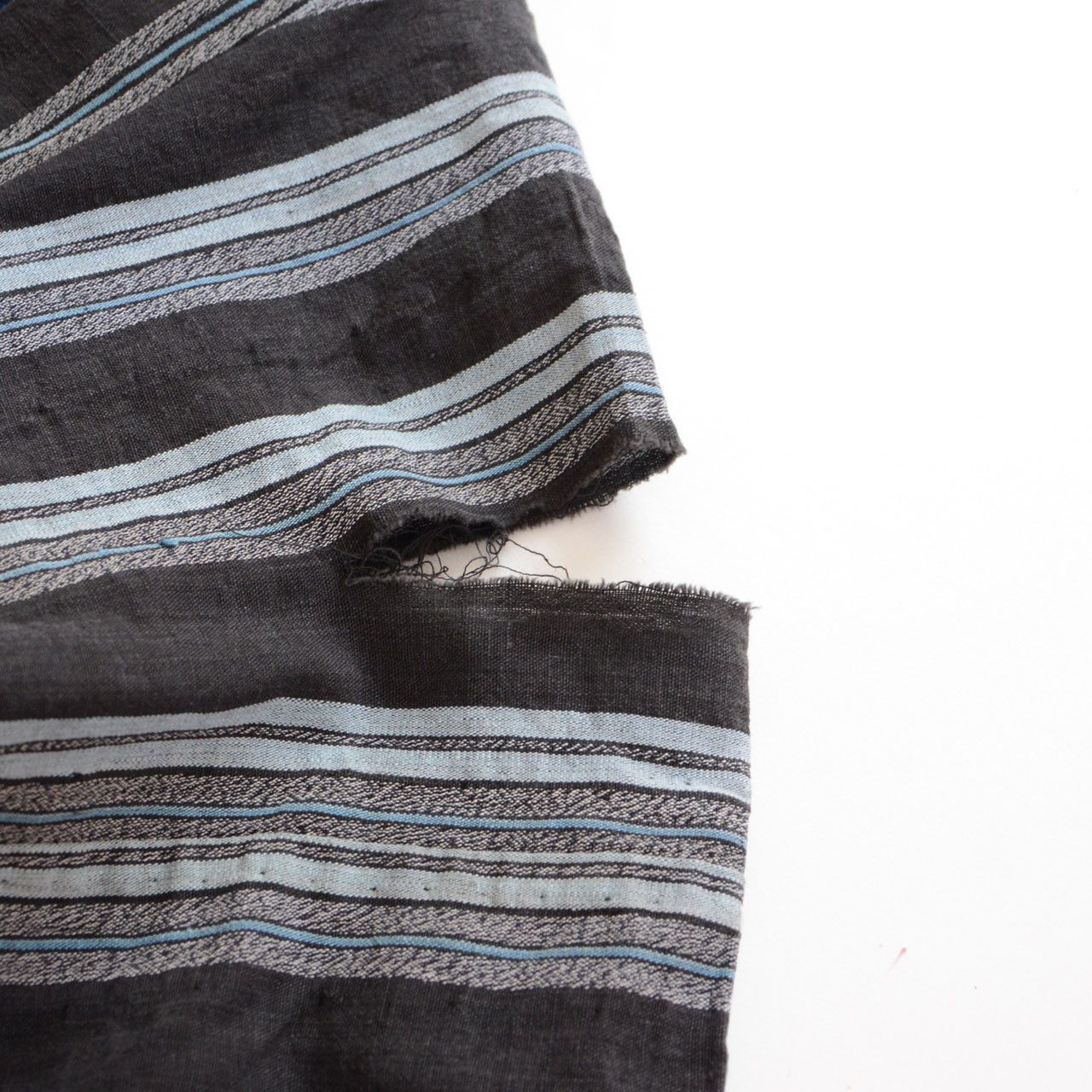 Other Noragi Jacket Vintage Japan Black Stripe Cotton Size US L / EU 52-54 / 3 - 4 Thumbnail