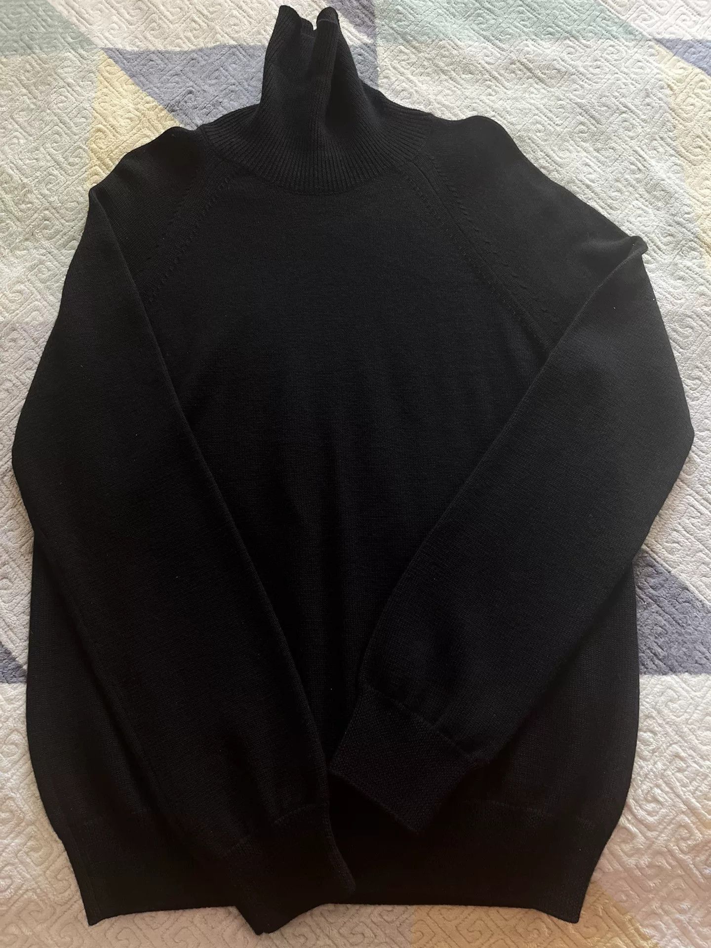 Saint Laurent Paris Saint Laurent Black Turtleneck Sweater Size US L / EU 52-54 / 3 - 1 Thumbnail