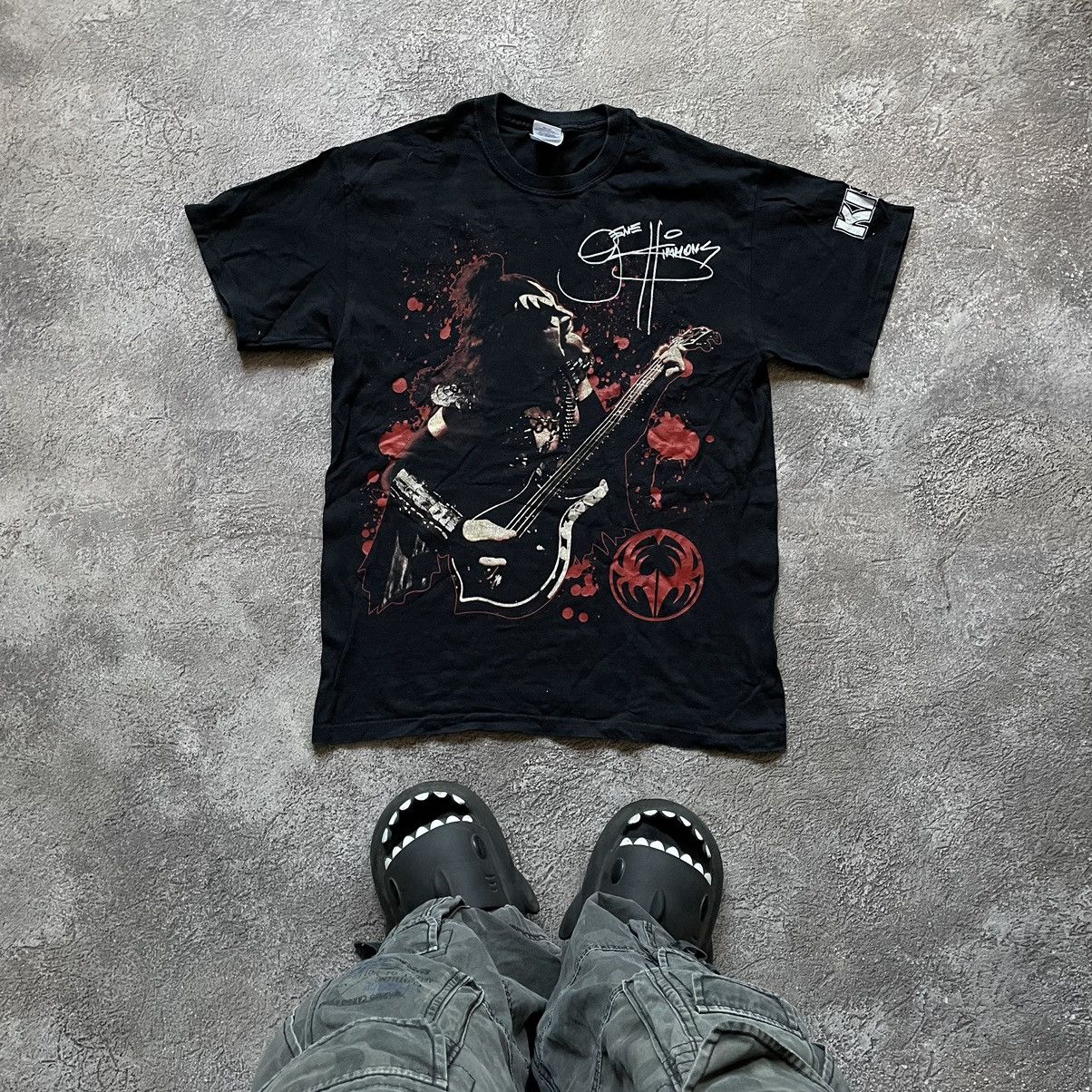 Vintage Vintage Y2K Graphic Tee Sun Faded Abstract Art Print Punk M Size US M / EU 48-50 / 2 - 1 Thumbnail