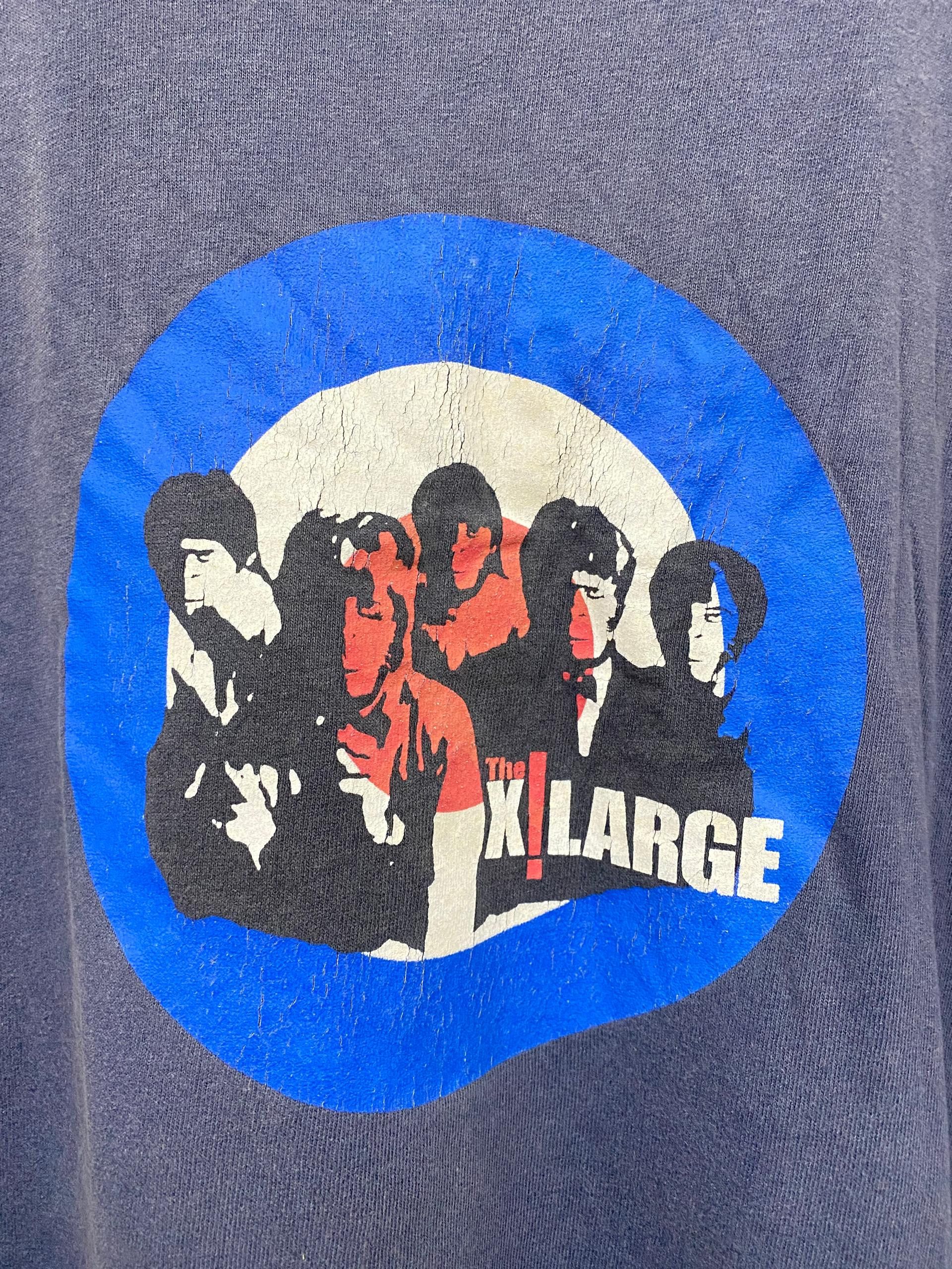 Xlarge Vintage 90s XLarge X The Who mods band sunfaded tshirt Size US L / EU 52-54 / 3 - 4 Thumbnail