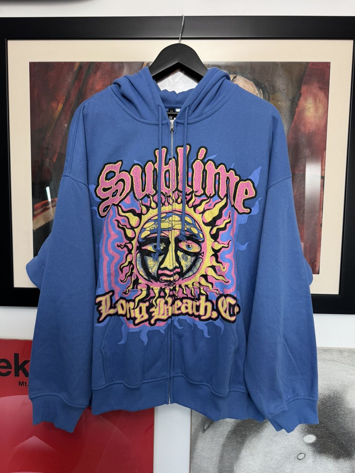 Sublime ☀️Sublime Boxy Fit Zip Graphic Hoodie H&m Punk Band Vintage Size US XL / EU 56 / 4 - 1 Thumbnail