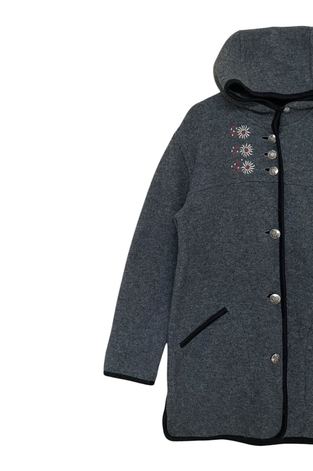 L.L. Bean × Vintage Vintage Brand LL Bean Wool Hoodies Parka 1990s Size US S / EU 44-46 / 1 - 3 Thumbnail
