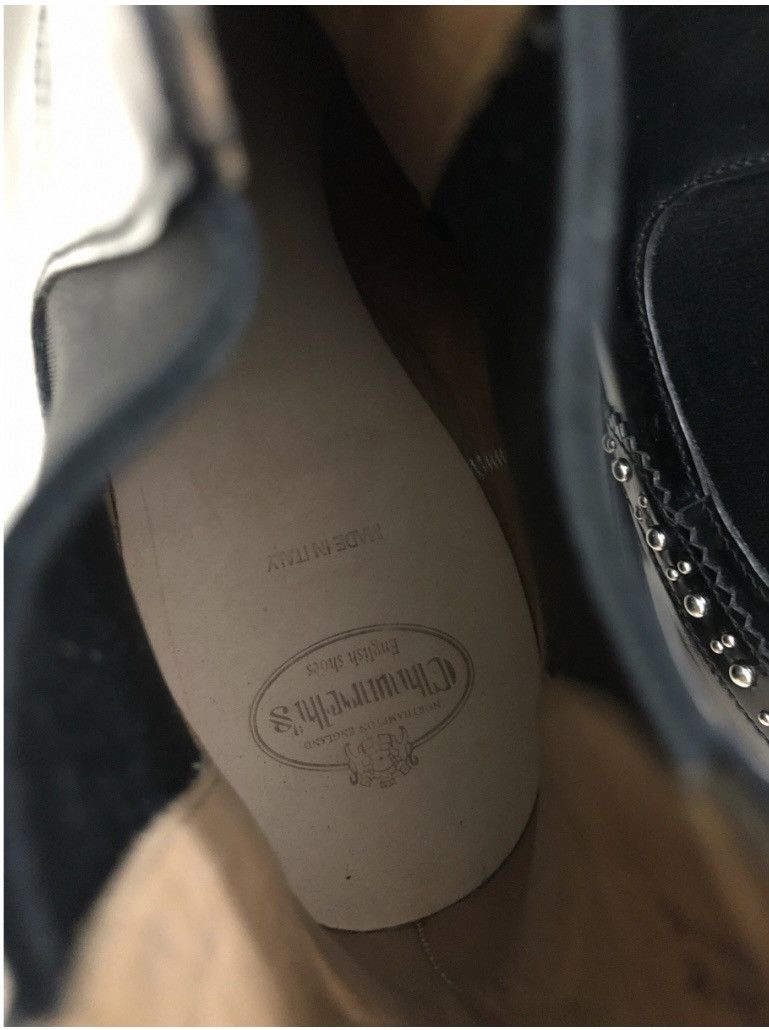 Church's Church's 🇮🇹 Ketsby Met Stud Embellish Chelsea Boots 40.5 NEW Size US 10.5 / IT 40.5 - 2 Thumbnail