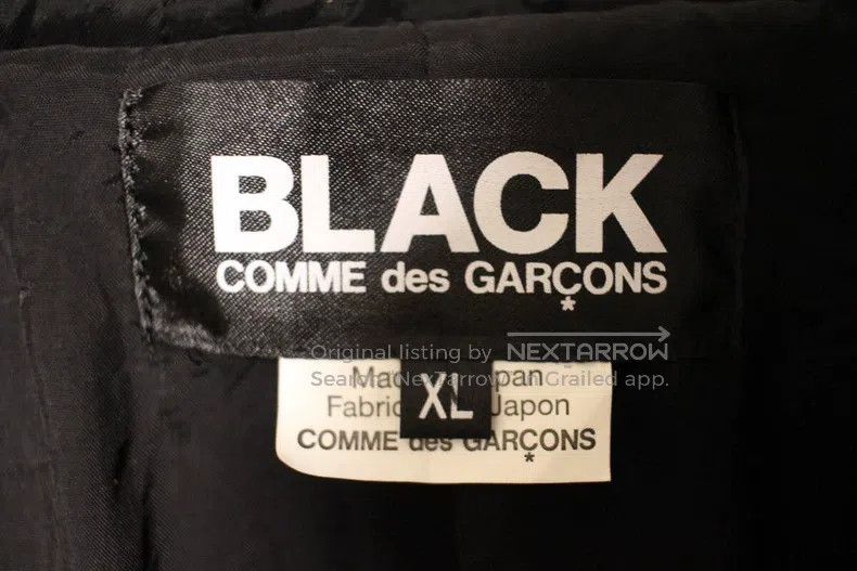 Comme des Garcons Comme Des Garcons Black Coat Size XL / US 12-14 / IT 48-50 - 7 Thumbnail