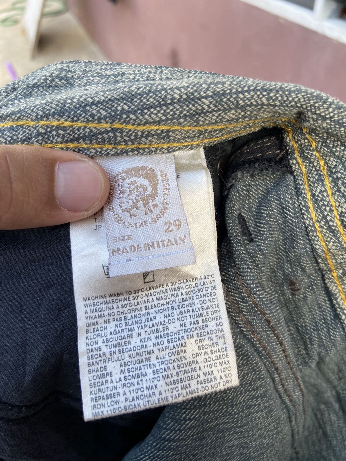 Diesel Diesel Safado Vintage Wash Jeans – Italian Craftsmanship Size US 32 / EU 48 - 8 Thumbnail
