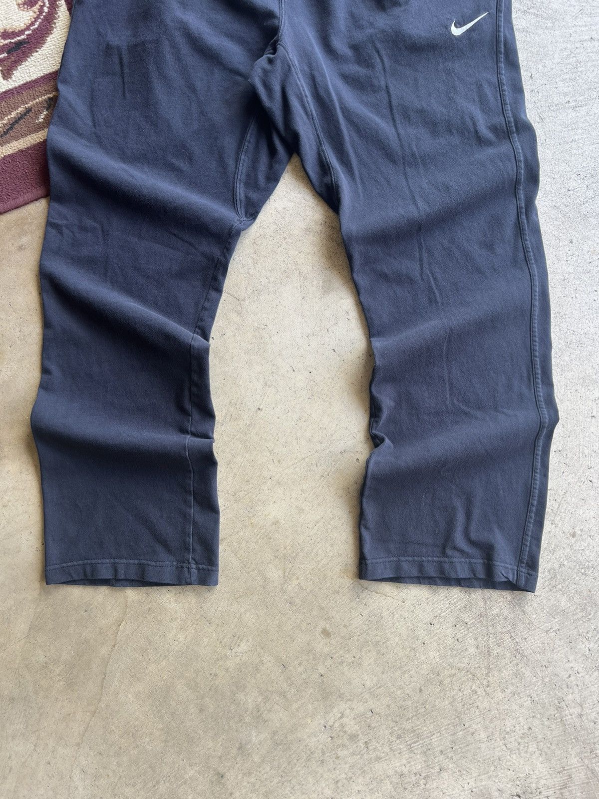 Nike × Vintage Y2K Nike Mini Swoosh Sweatpants Size US 36 / EU 52 - 2 Thumbnail