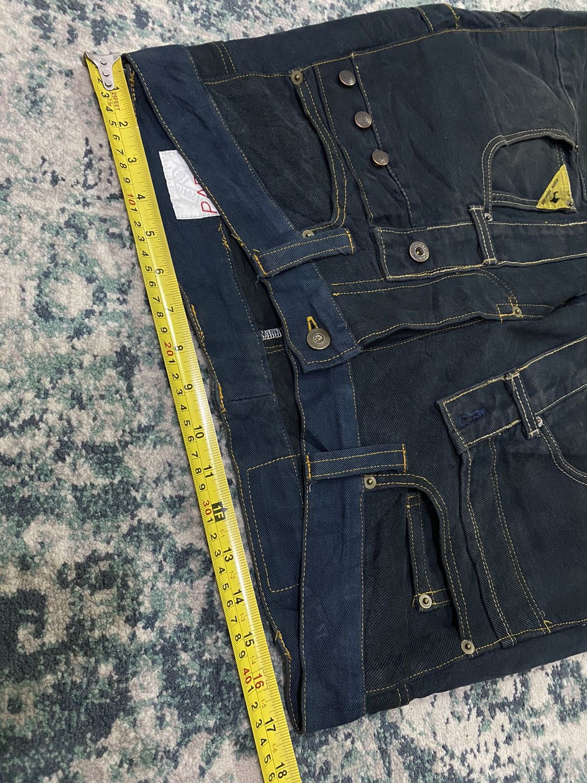 20471120 20471120 PAPER “Recycouture” Reconstructed Denim Size US 35 - 11 Thumbnail