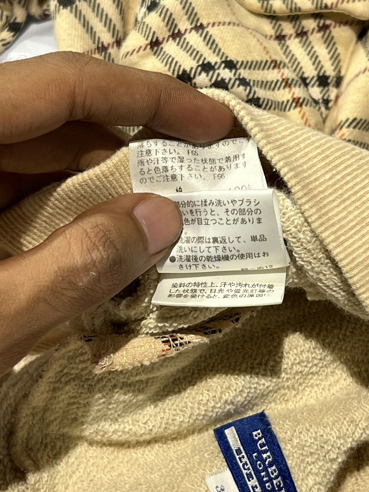 Burberry × Burberry Prorsum BURBERRY LONDON BLUE LABEL HOODIE ZIPPER WOMEN Size XS / US 0-2 / IT 36-38 - 11 Thumbnail