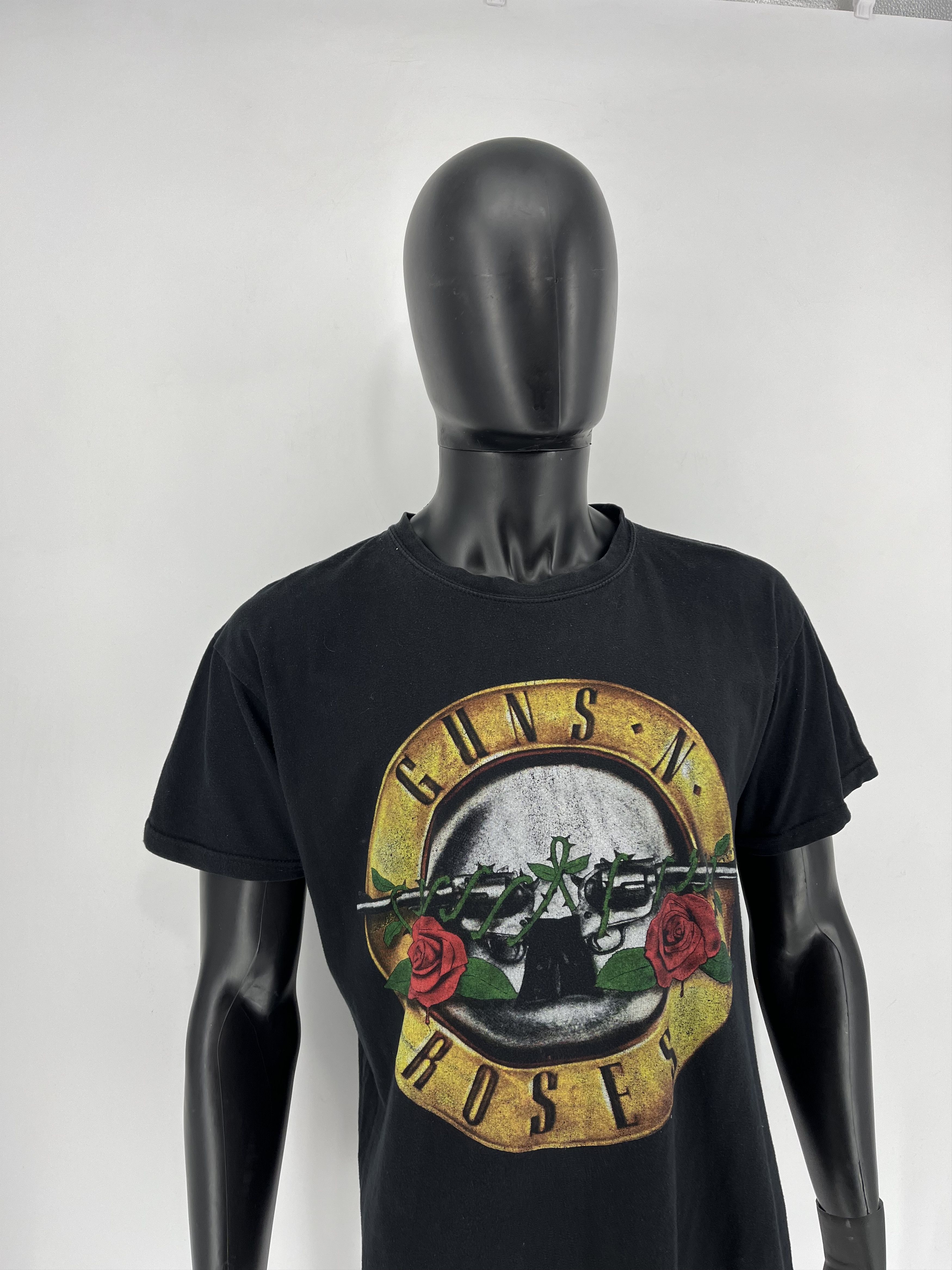 Band Tees × Vintage Vintage Guns N’ Roses 🌹 Big Logo Double Sided T-Shirt Size US M / EU 48-50 / 2 - 3 Thumbnail