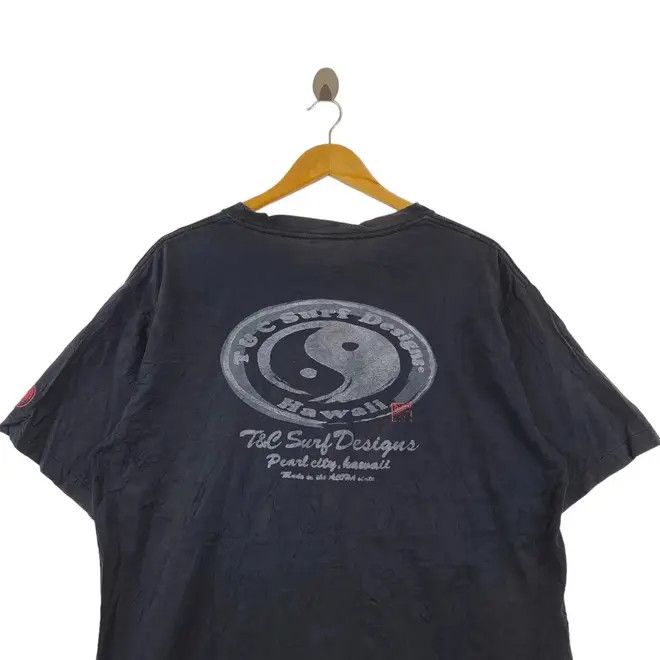 Vintage Vintage T&C SURF Town Country Hawaii Pearl City Tee Shirt Size US XL / EU 56 / 4 - 2 Thumbnail