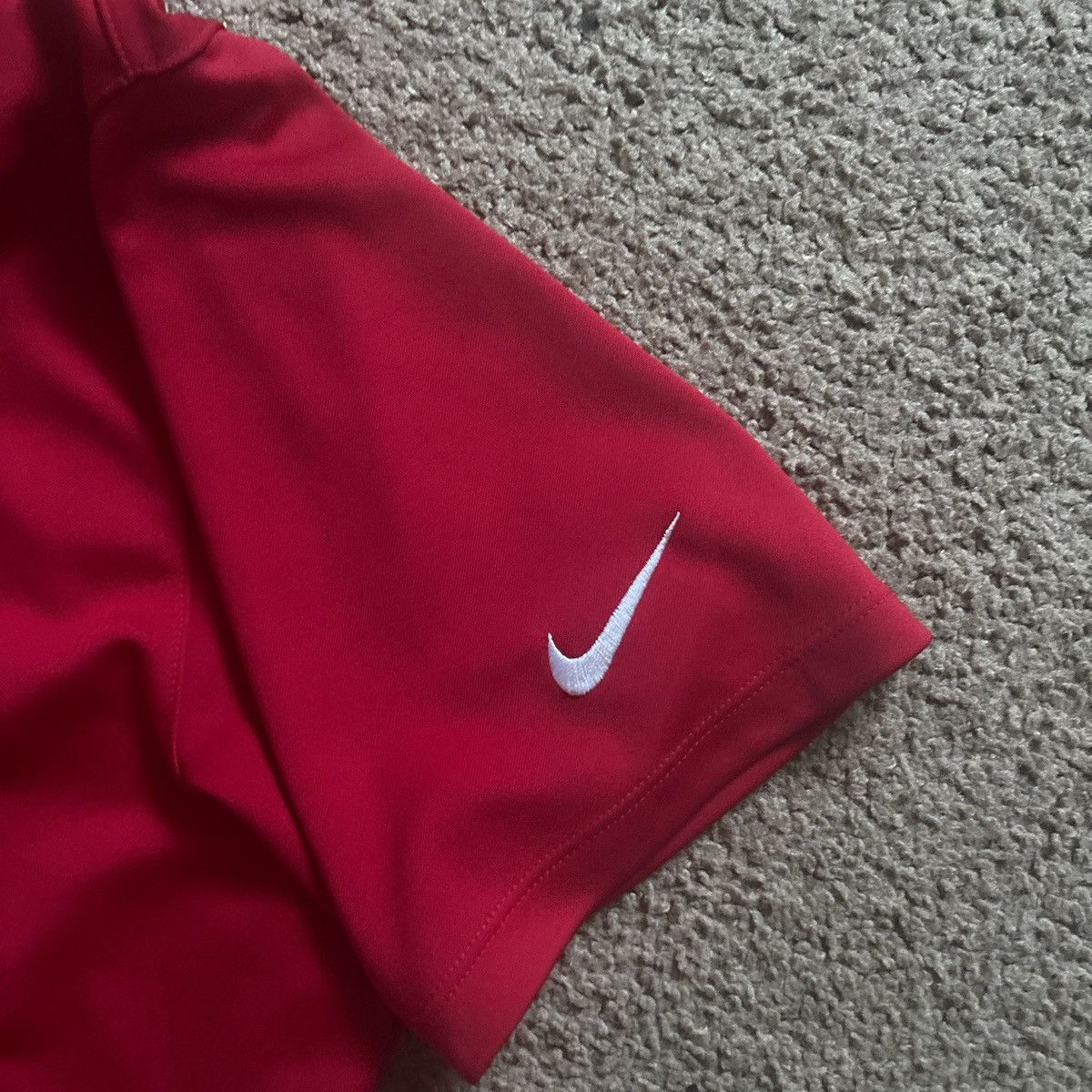 Nike Red Nike Polo Shirt Size US M / EU 48-50 / 2 - 4 Thumbnail