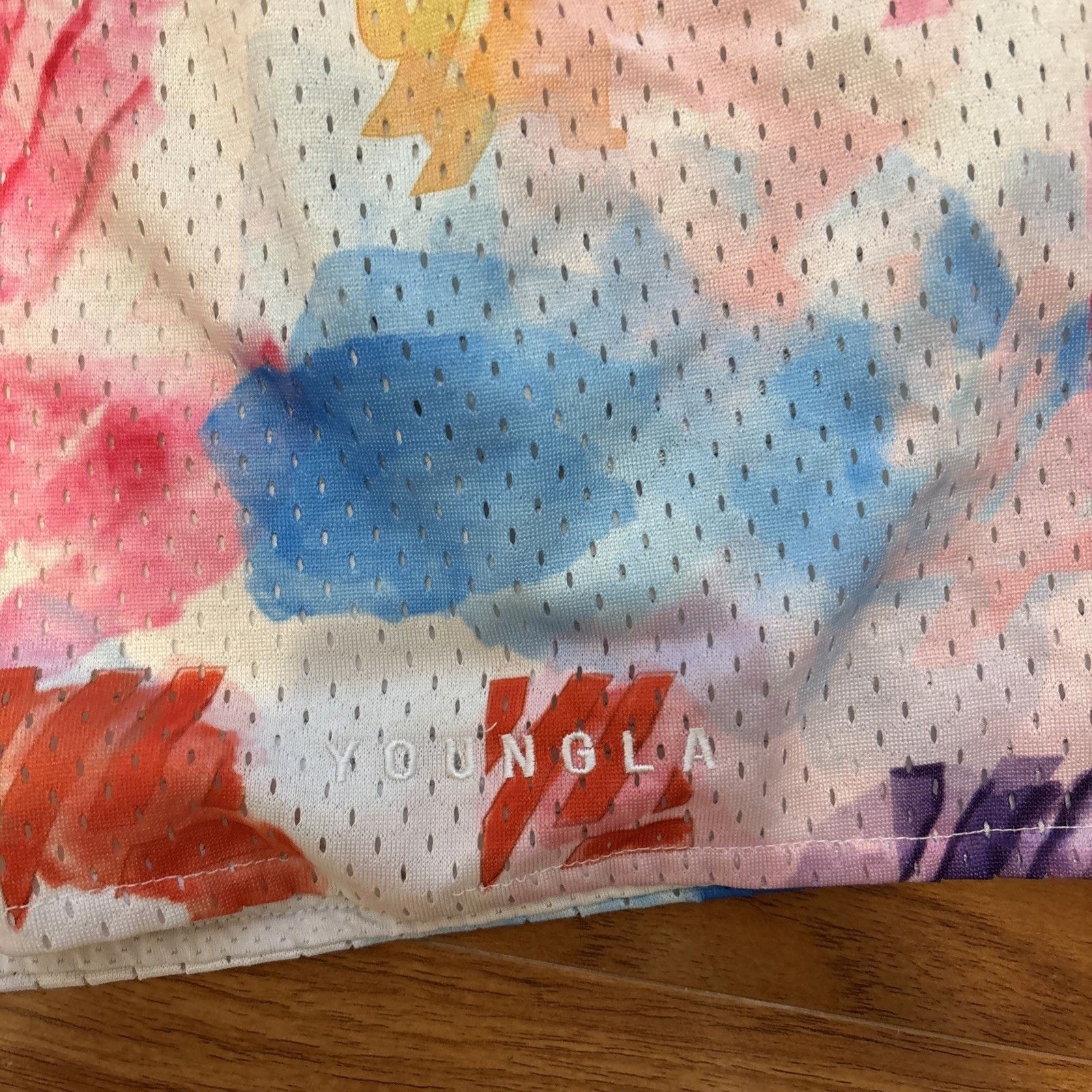 YoungLA Young La Shorts Size Medium Colorful Shorts New Conditions Size 33" - 2 Thumbnail