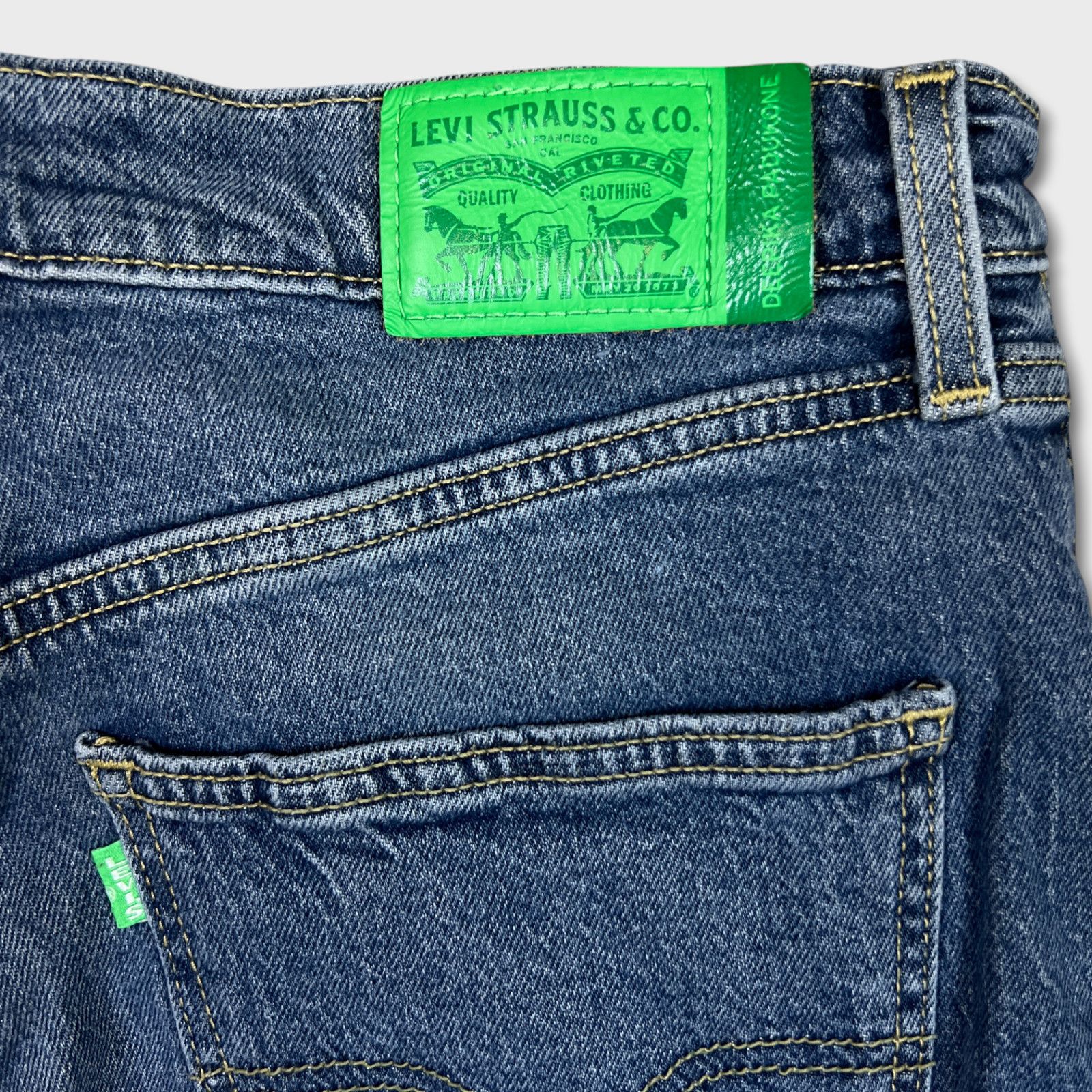 Levi's × Vintage Levi's x Deepika Padukone Jeans 32x30 Wide Leg Denim Pant Size 32" / US 10 / IT 46 - 7 Thumbnail