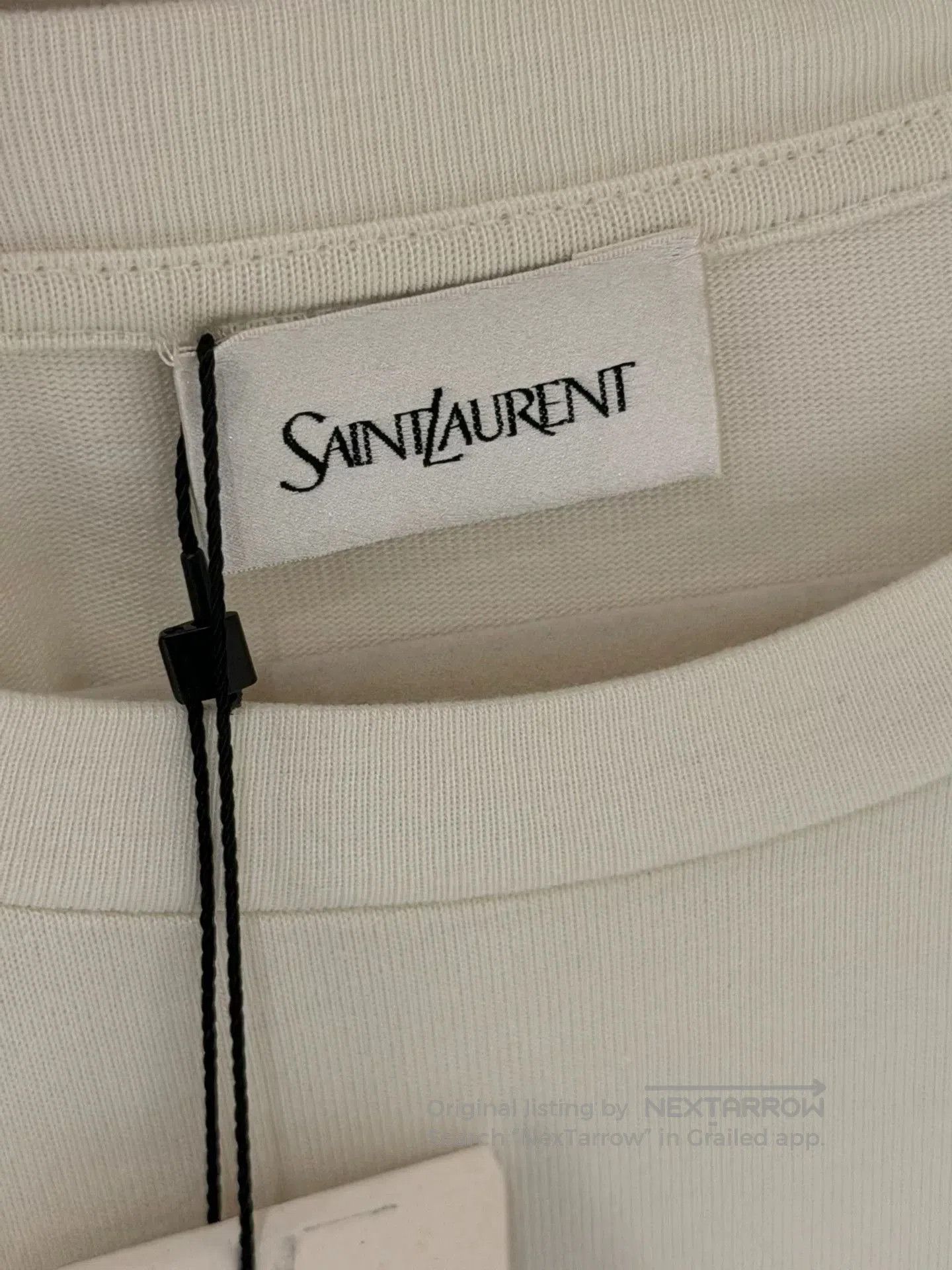 Saint Laurent Paris Saint Laurent Logo Short-Sleeve Women's T-Shirt. Size S / US 4 / IT 40 - 3 Thumbnail