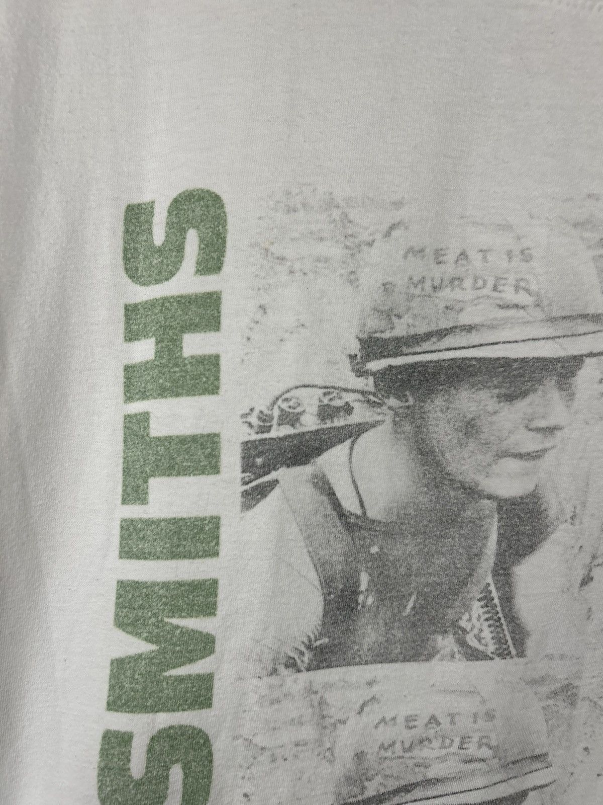 Vintage Vintage The Smiths Meat Is Murder T shirt Size US L / EU 52-54 / 3 - 4 Thumbnail