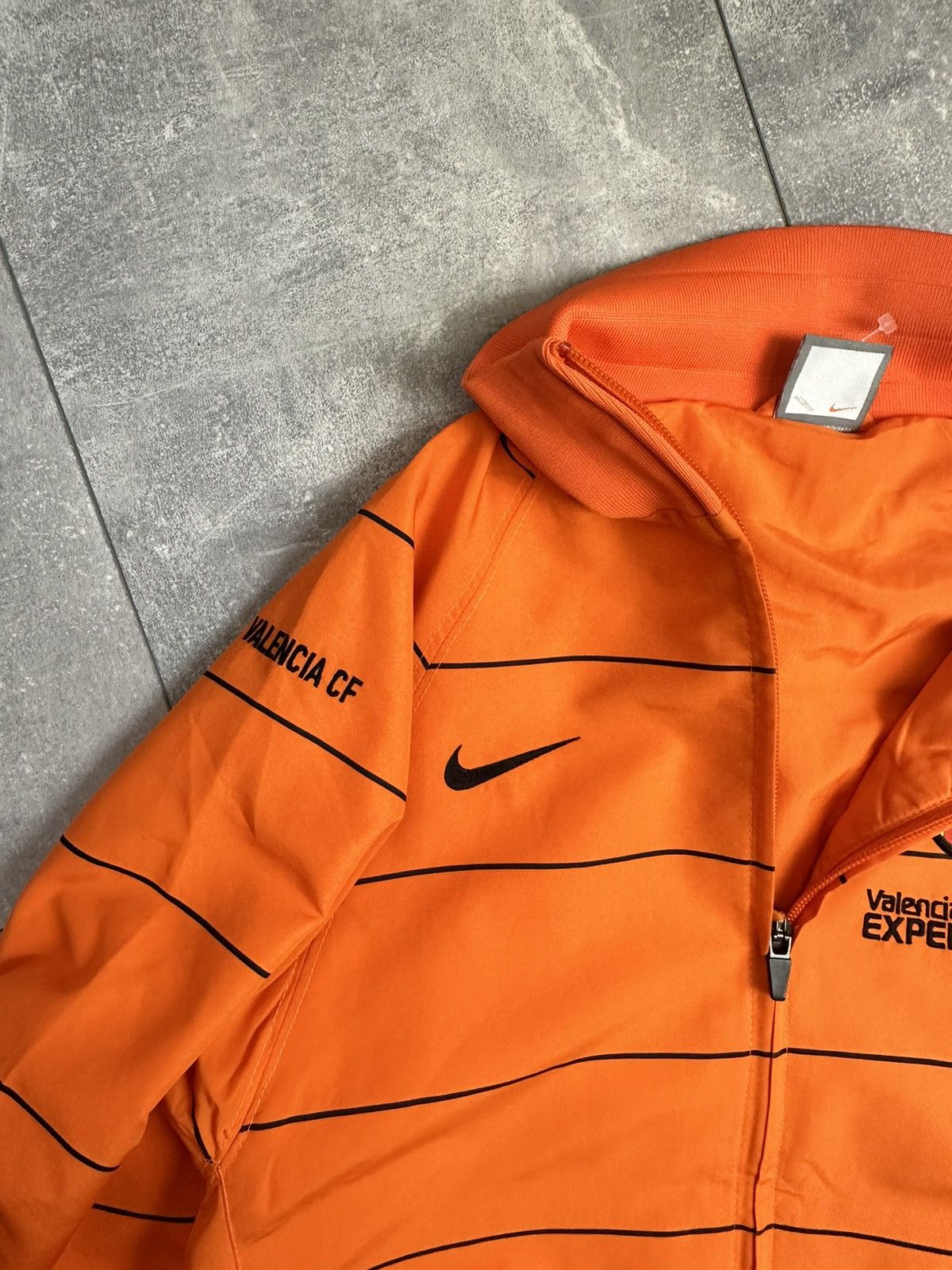 Nike Nike Valencia CF Orange Track-Top Football Soccer Jacket Size US S / EU 44-46 / 1 - 10 Thumbnail