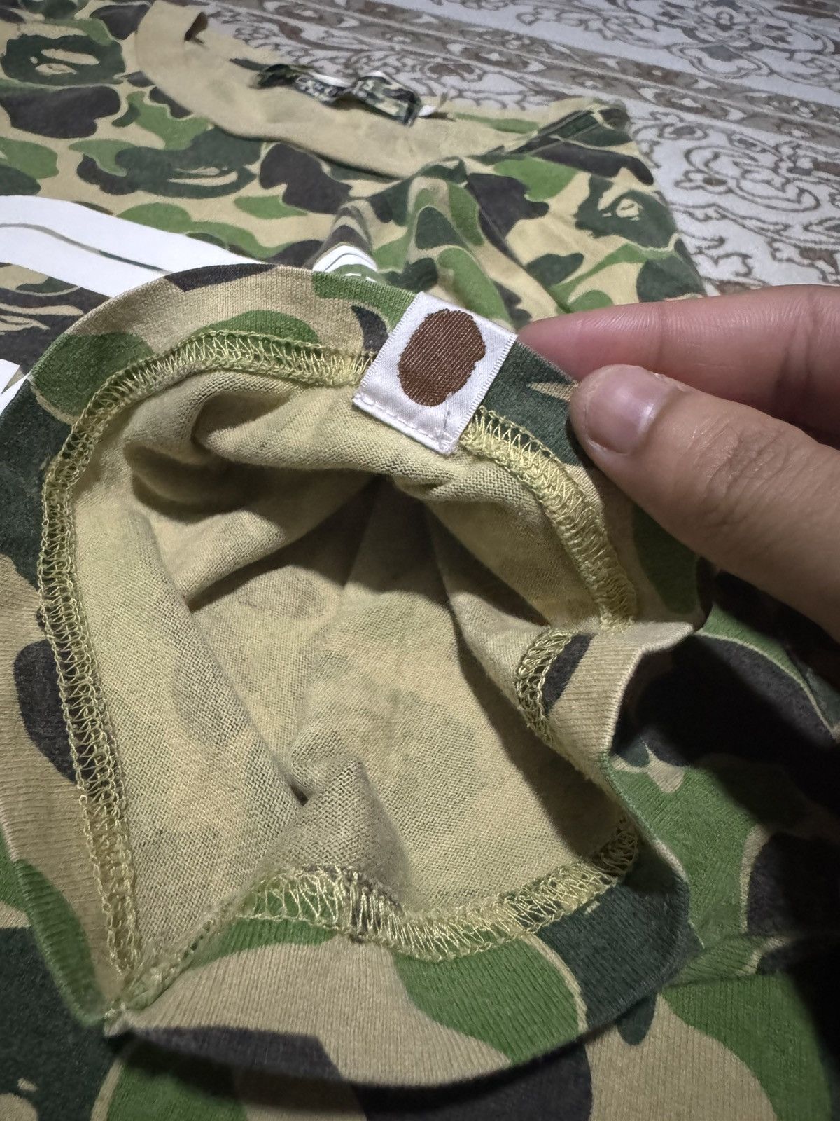 Bape HYPEBEAST! Bape x F1 ABC Camo Shark Tshirt Size US M / EU 48-50 / 2 - 5 Thumbnail