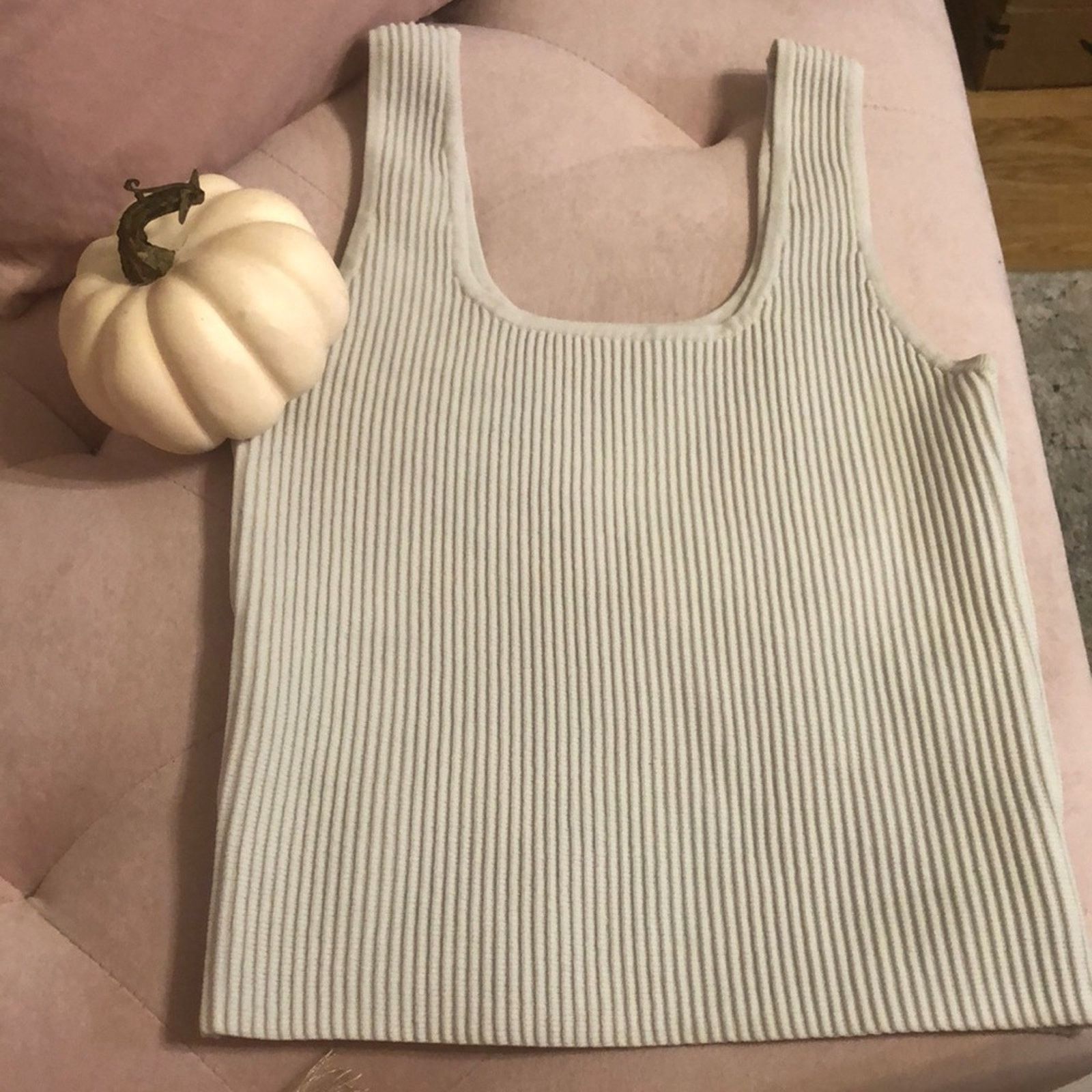 Forever 21 F21 • White Tank Top • Size Small Size S / US 4 / IT 40 - 1 Preview