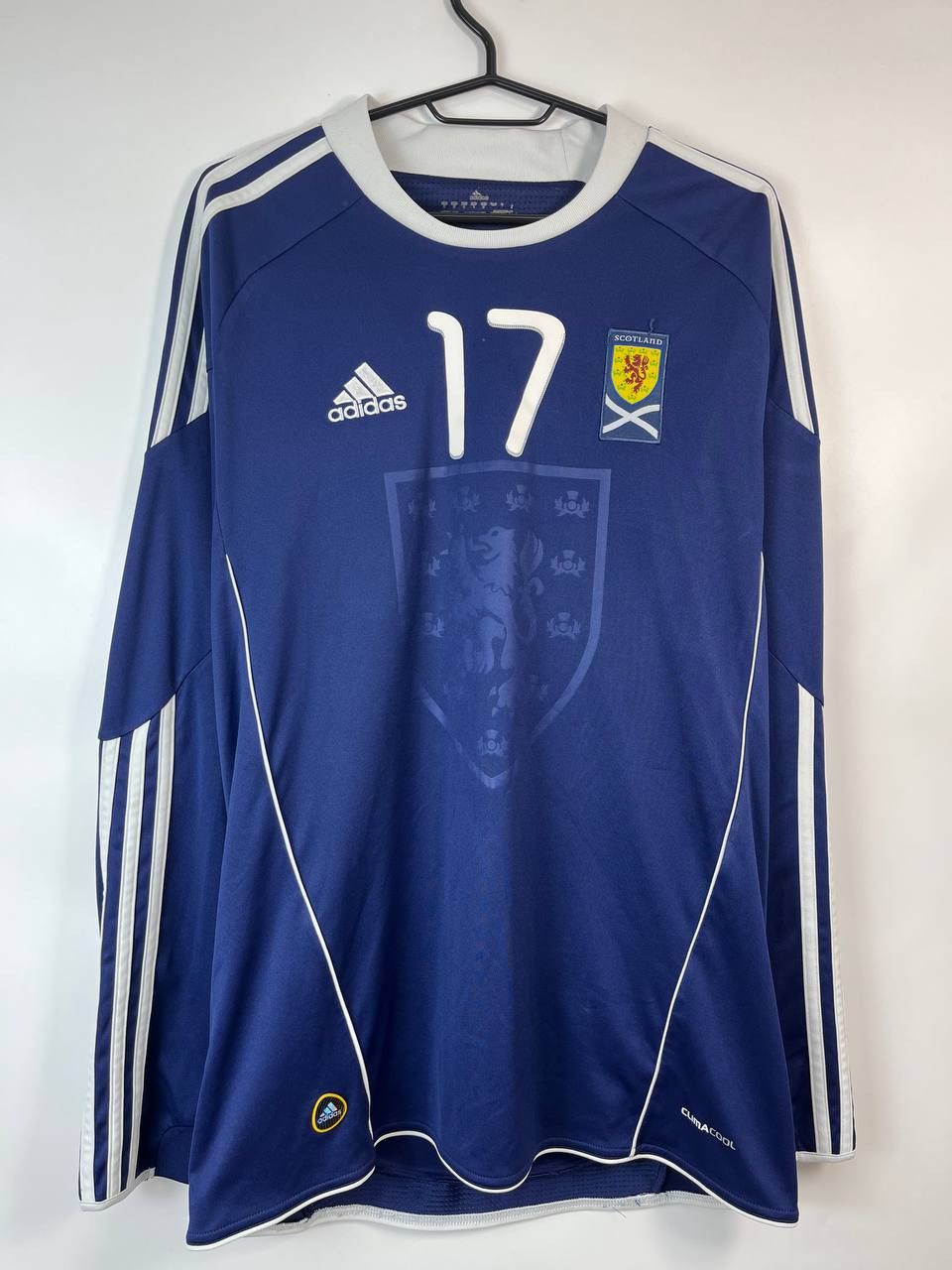 Scotland 2010-2011 Ryan 17# Adidas U40520 Long Sleeve Size L