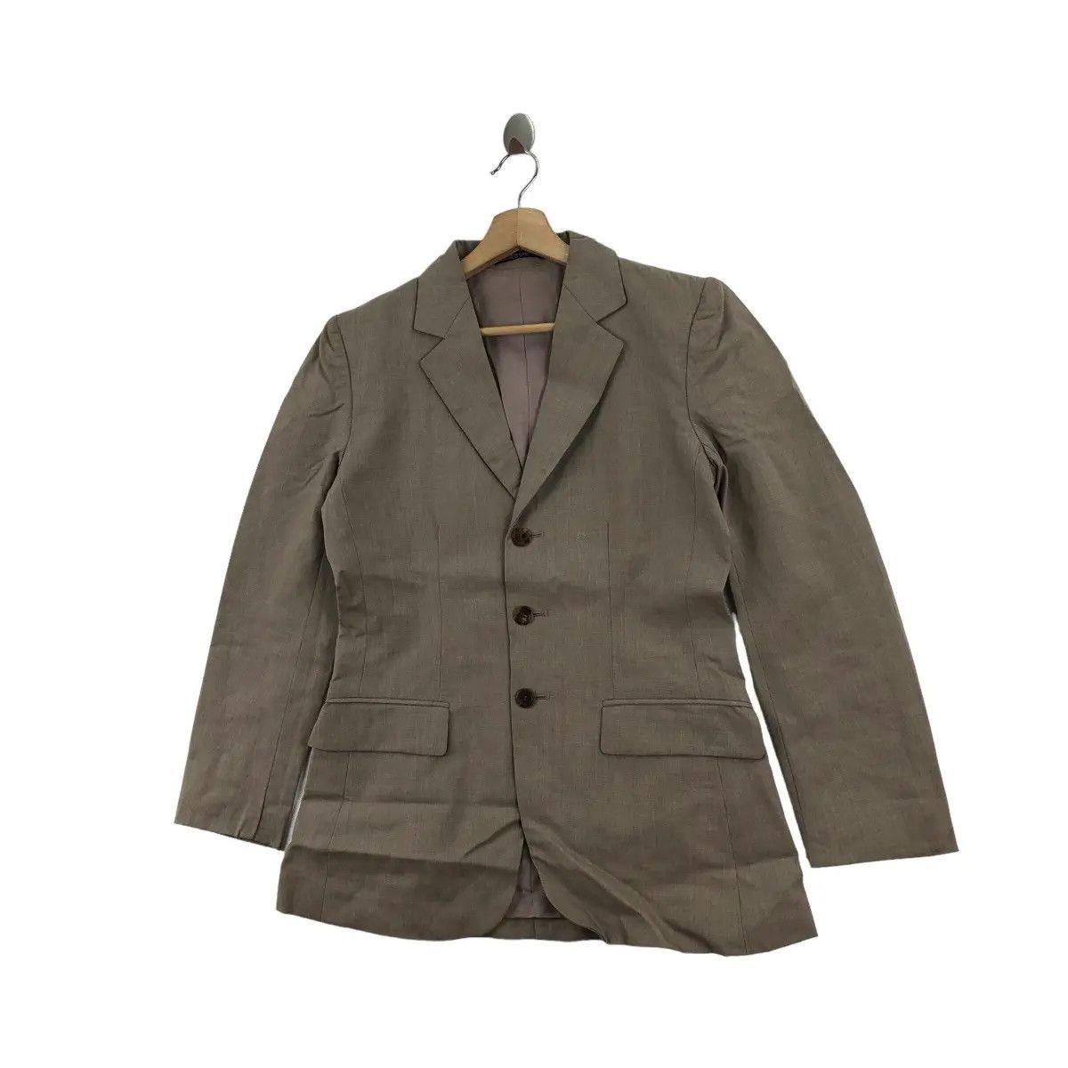 Yohji Yamamoto Vtg YOHJI YAMAMOTO INED Flandre Club 3 Button Blazer Sport Size S / US 4 / IT 40 - 2 Thumbnail