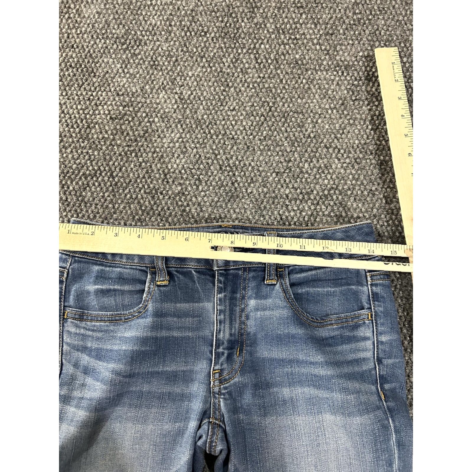 American Eagle Outfitters American Eagle Outfitters Jeans Womens 2 Blue Jegging Super Stretch Skinny Denim Jeans Size 26" / US 2 / IT 38 - 4 Thumbnail