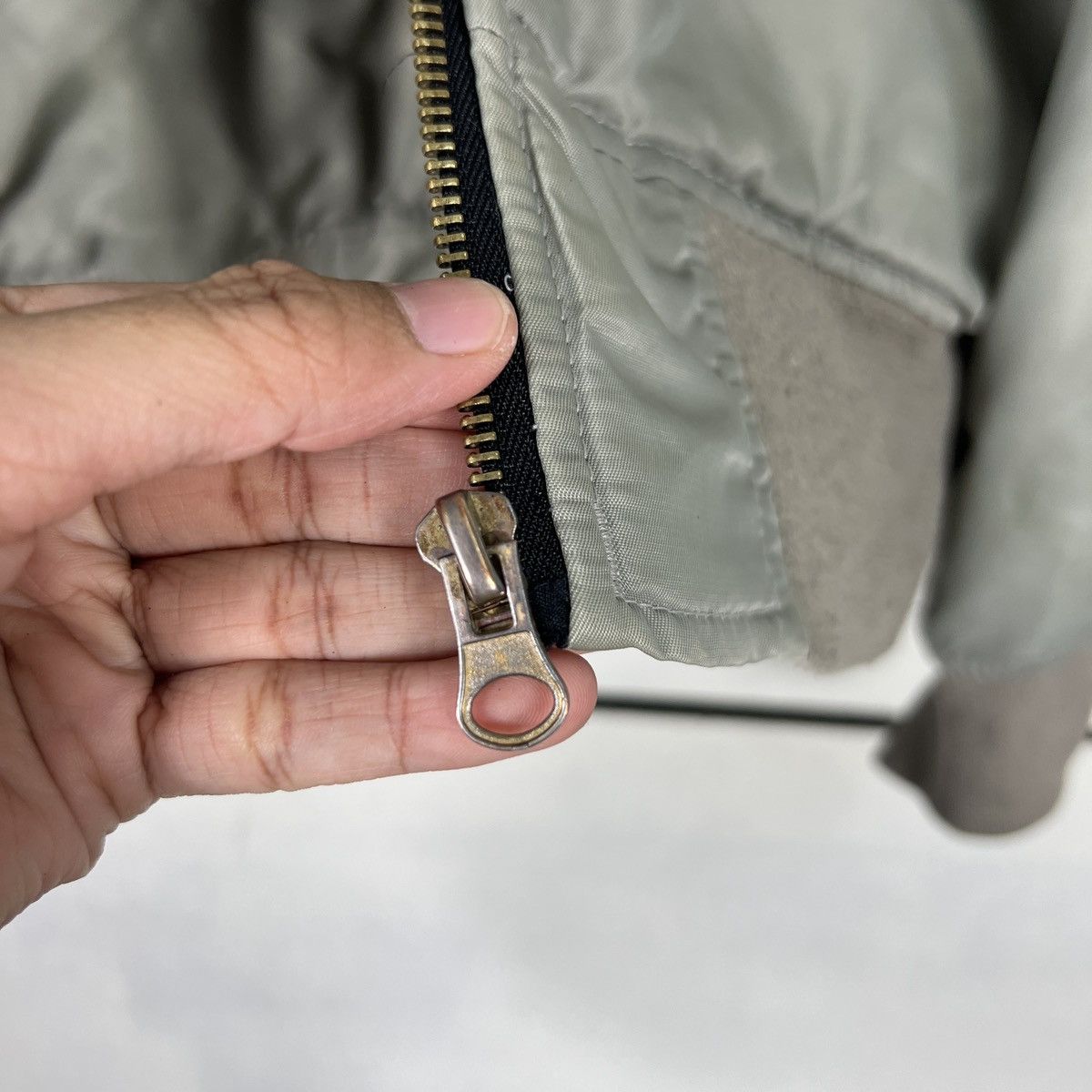 Japanese Brand 🔥 RIOT RIOT VINTAGE MA-1 BOMBER JACKET Size US L / EU 52-54 / 3 - 14 Thumbnail