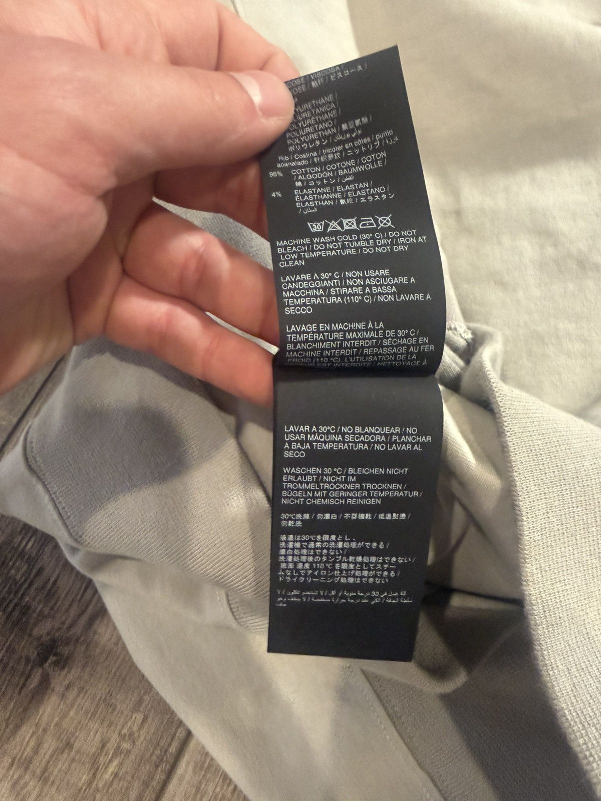 Unravel Project UNRAVEL PROJECT LONG SLEVE TEE SIZE LARGE Size US L / EU 52-54 / 3 - 6 Thumbnail