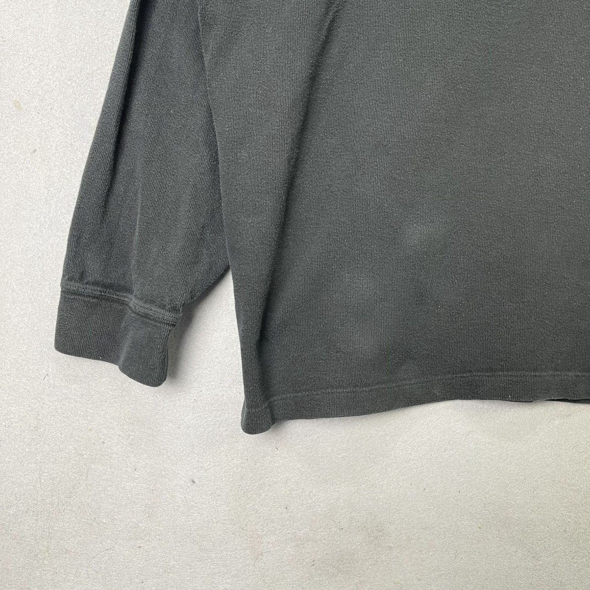 Polo Ralph Lauren Polo Ralph Lauren Estate Rib Half Zip Pullover Black Size US XXL / EU 58 / 5 - 6 Thumbnail