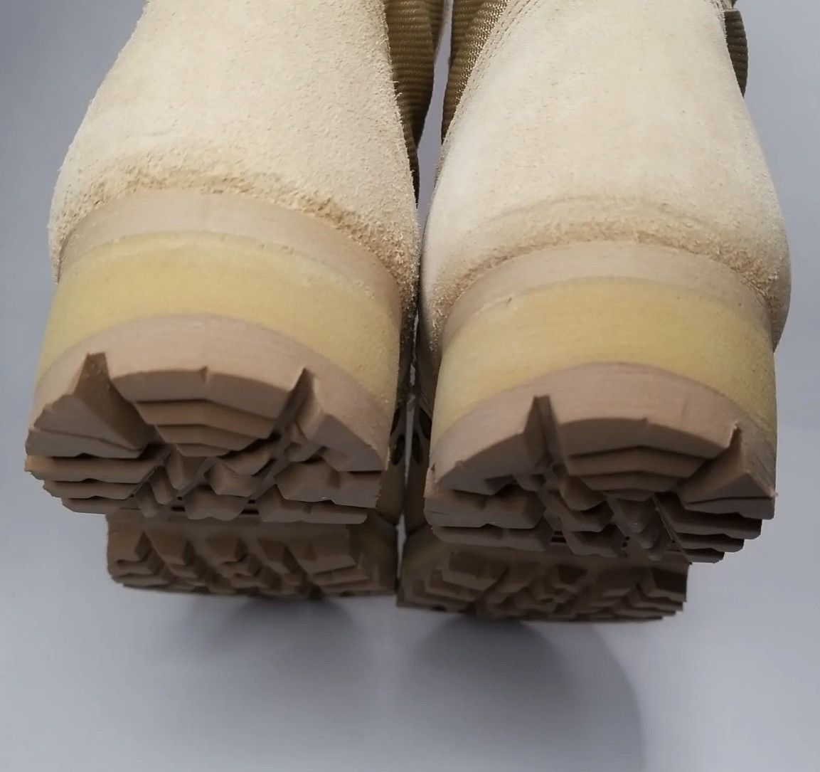 Other Vintage Desert Tan Military Combat Boots Size US 10 / EU 43 - 9 Thumbnail