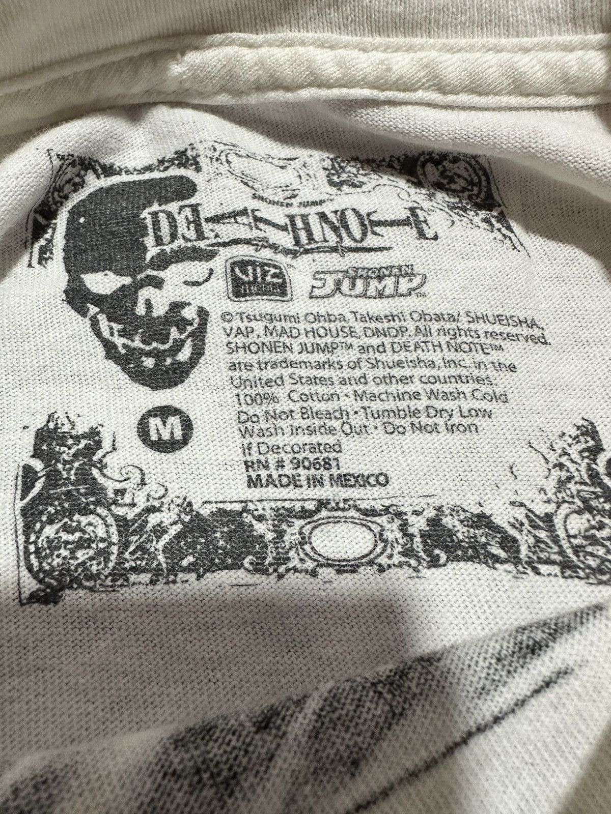 Anime Deathnote anime seiries anime tee Size US M / EU 48-50 / 2 - 3 Thumbnail