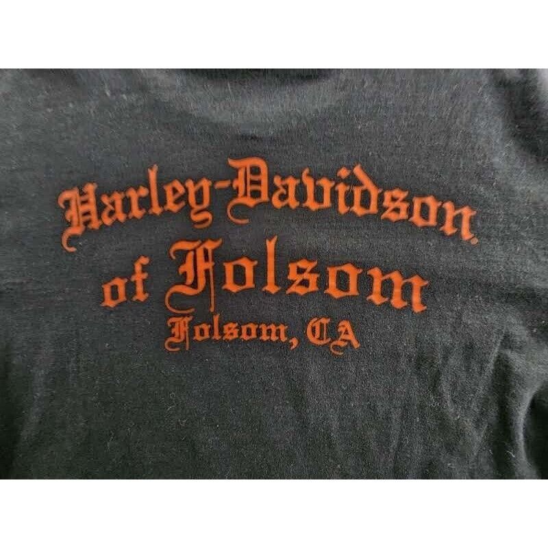 Harley Davidson Harley Davidson Shirt Adult Mens XL Black Folsom Size US XL / EU 56 / 4 - 6 Thumbnail