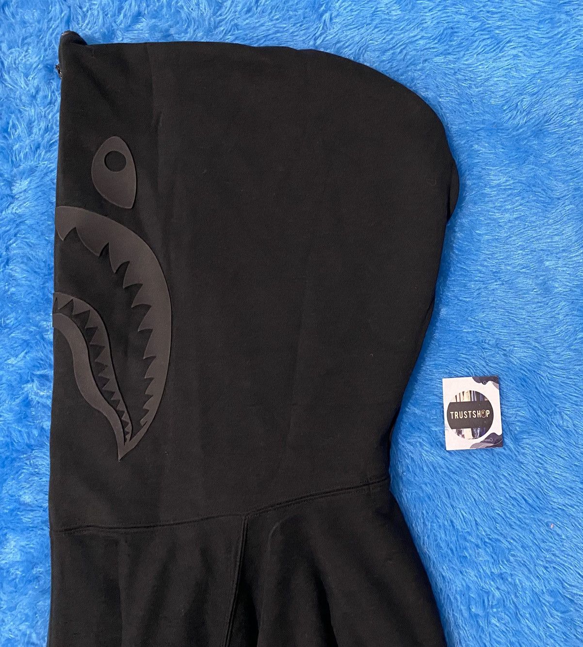 Bape Bape Shark Fullzip Hoodie Black Size US XL / EU 56 / 4 - 6 Thumbnail