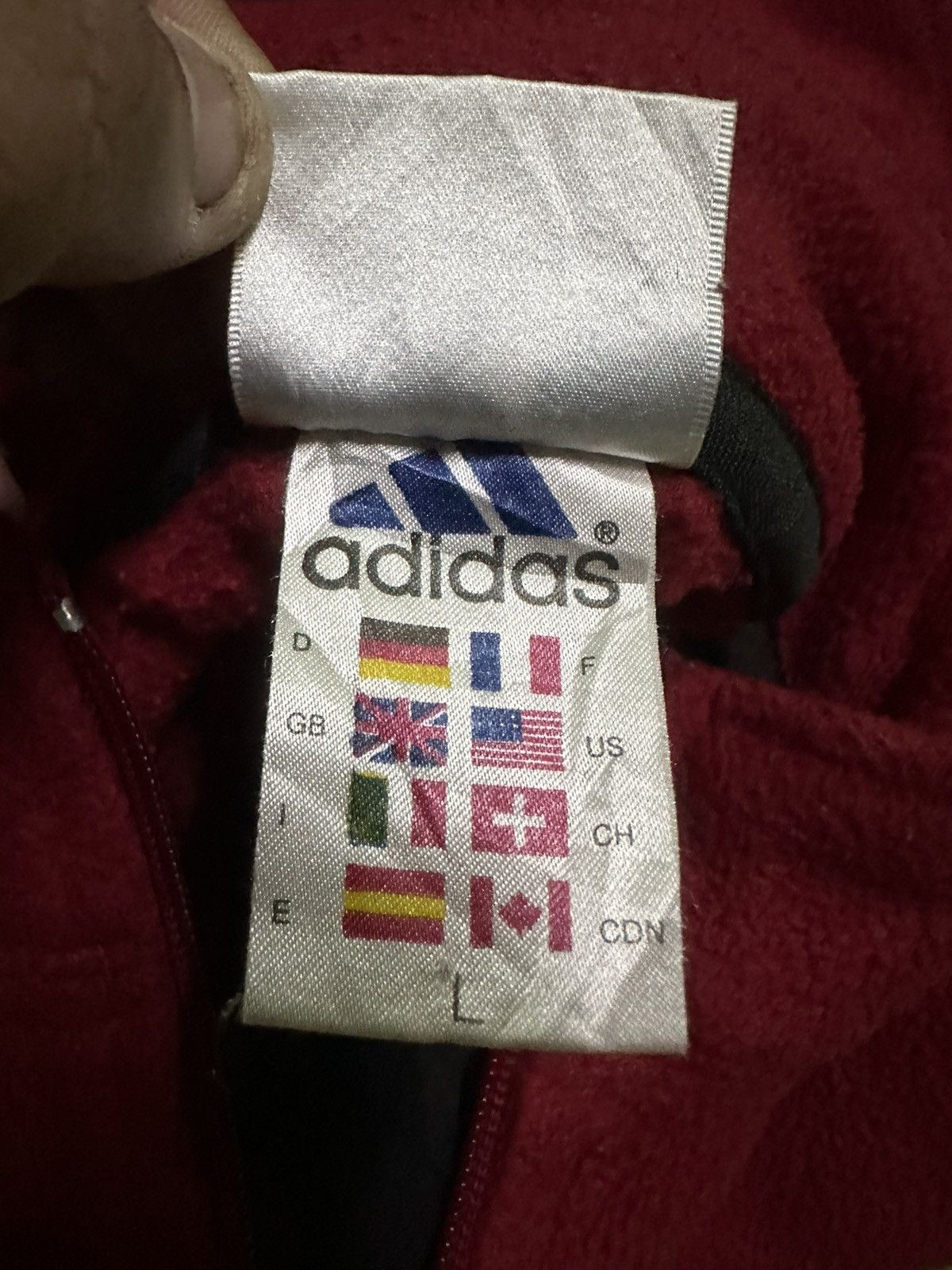 Adidas Adidas fleece vest streetwear Size US L / EU 52-54 / 3 - 5 Thumbnail
