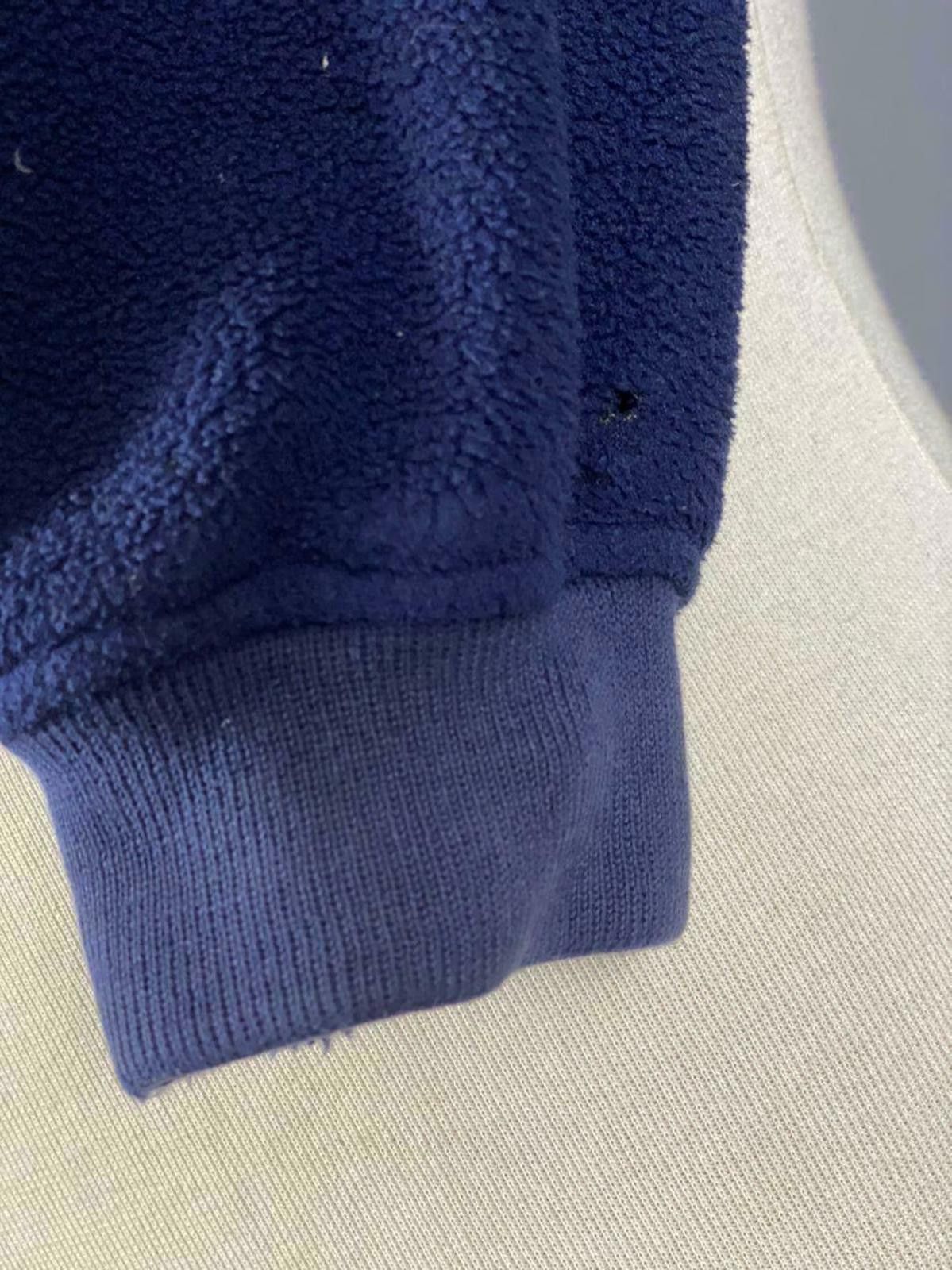 Polo Ralph Lauren Polo Ralph Lauren Blue Big Logo Snap Fleece Jacket Size S Size S / US 4 / IT 40 - 12 Thumbnail
