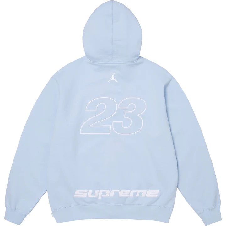 Supreme Supreme Cracked Raglan Zip Up Hooded Sweatshirt Washed