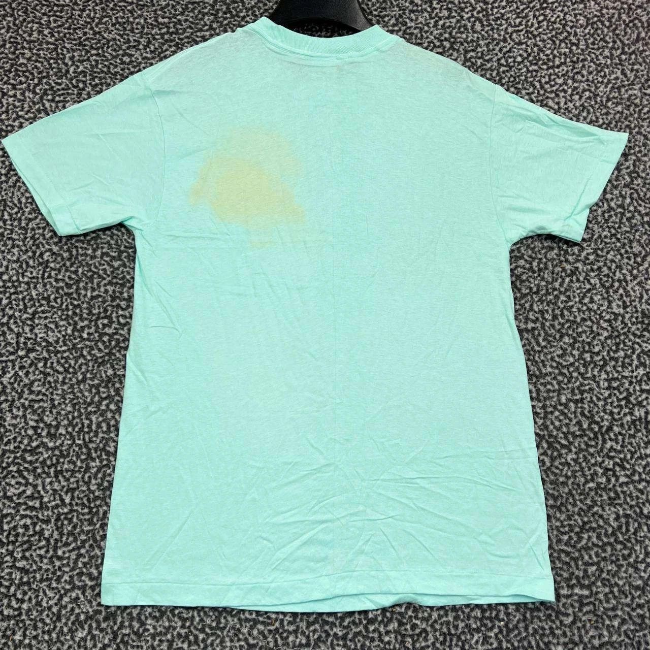 Anvil Vintage Circle Bell Shirt Men Medium Blue Anvil Short Sleeve Size US M / EU 48-50 / 2 - 2 Thumbnail
