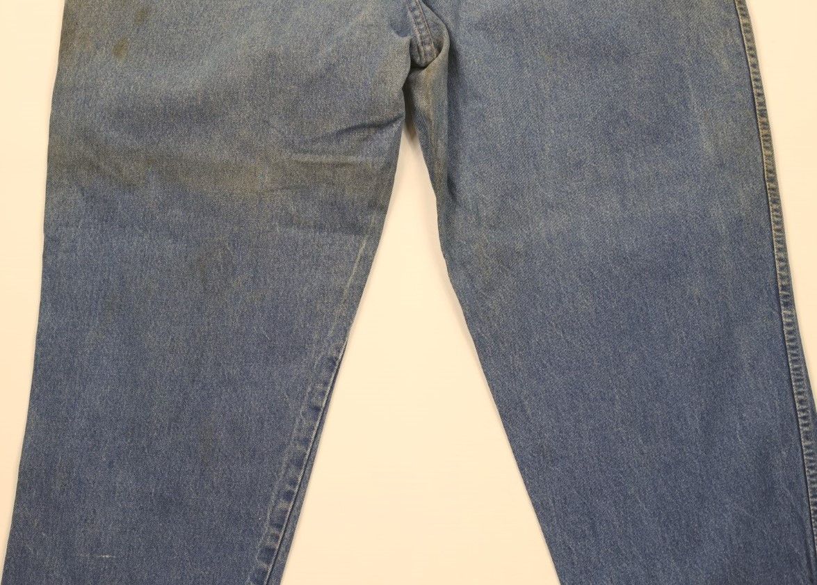 Vintage × Wrangler Vintage 80s 90s Wrangler Pleated Tapered Leg Denim Jeans USA Size US 38 / EU 54 - 12 Thumbnail