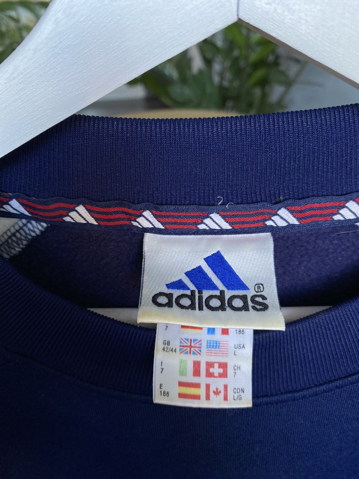 Adidas × Vintage Adidas vintage 80-90’s Old School Size US L / EU 52-54 / 3 - 7 Thumbnail