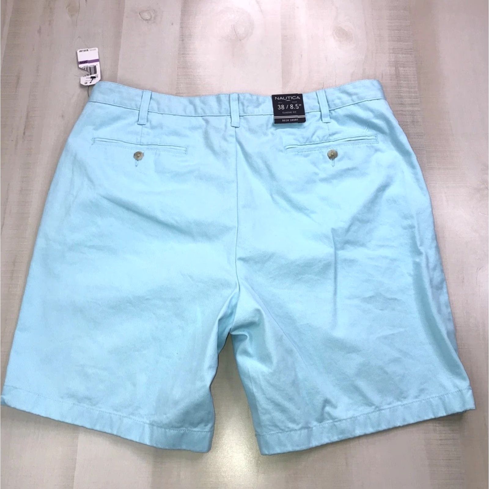 Nautica Nautica Deck Short Classic Fit 8.5 Inseam Blue Mens 38 NWT Size US 38 / EU 54 - 5 Thumbnail