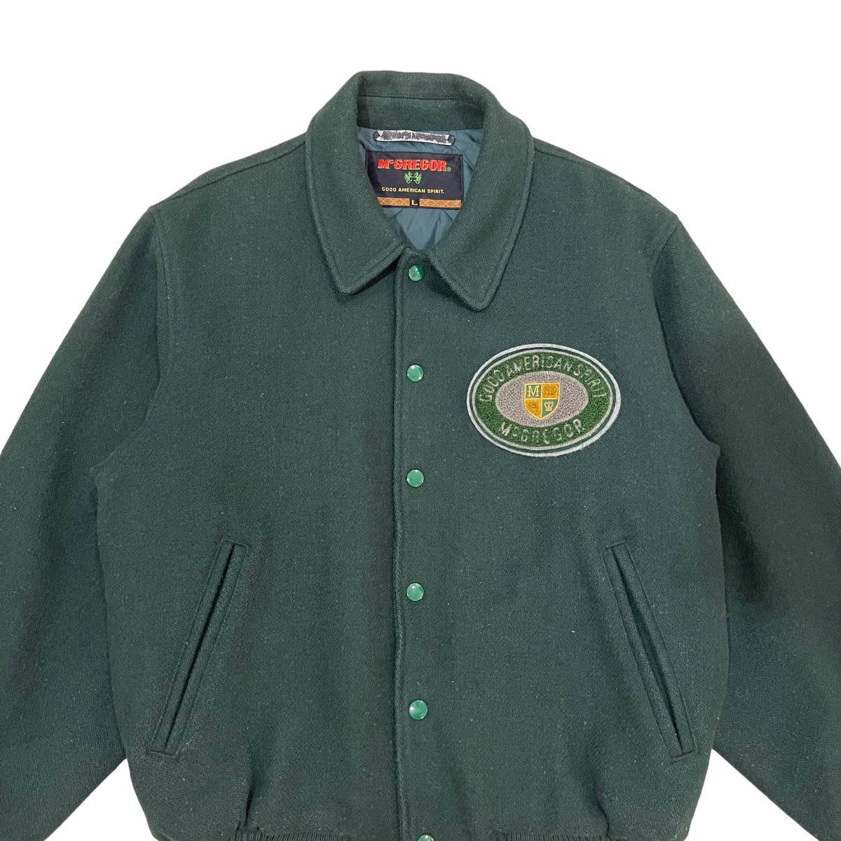 McGregor × Vintage Vintage McGregor Wool Varsity Jacket Size US L / EU 52-54 / 3 - 8 Thumbnail