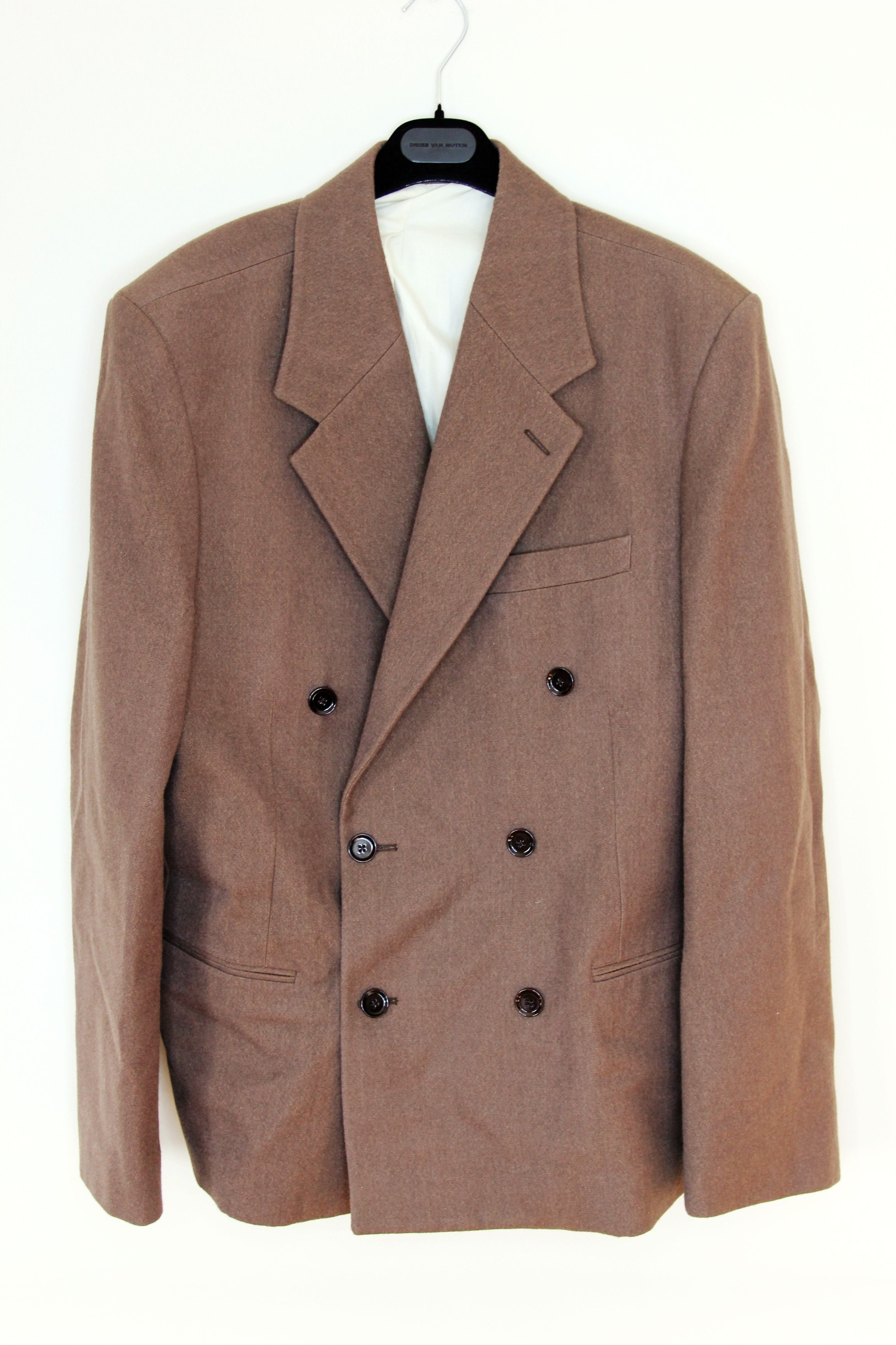 Lemaire BNWT AW23 LEMAIRE DOUBLE-BREASTED TWILL JACKET 50 Size US M / EU 48-50 / 2 - 2 Thumbnail