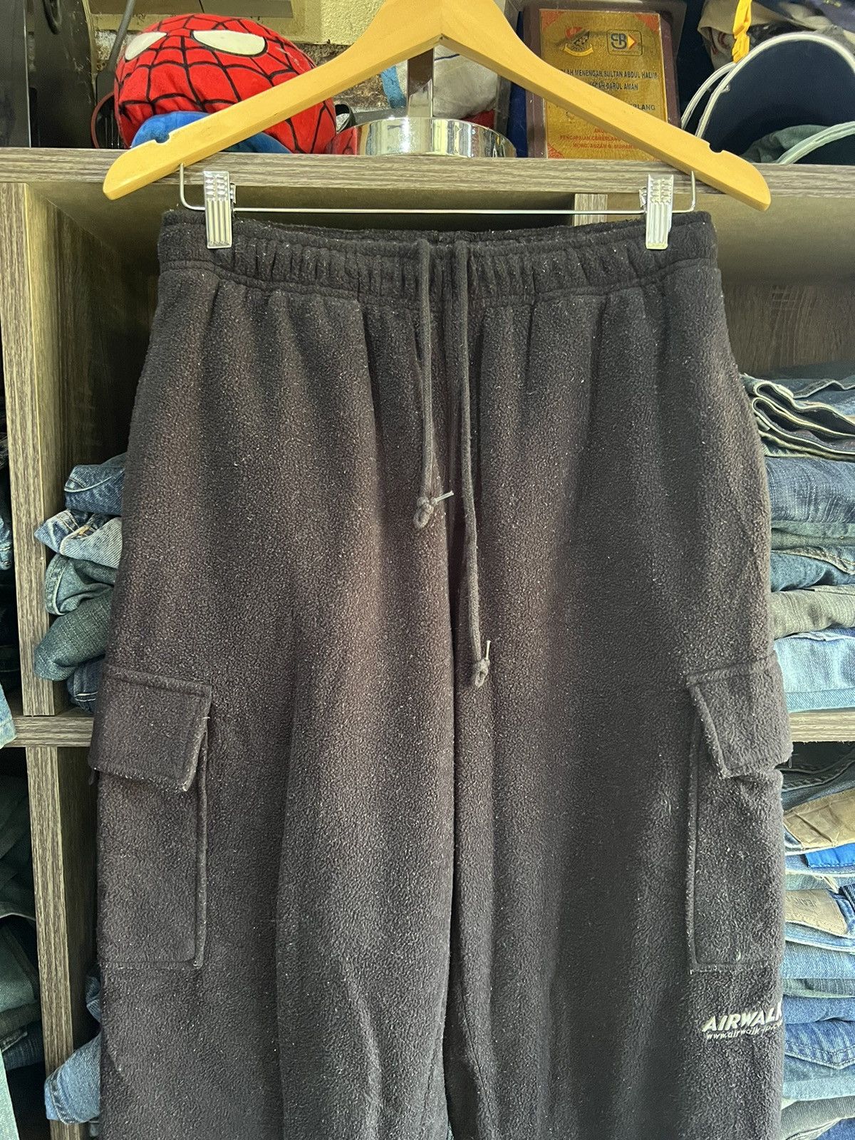 Airwalk 🔥Airwalk Japan Fleece Cargo Pants Size US 32 / EU 48 - 3 Thumbnail