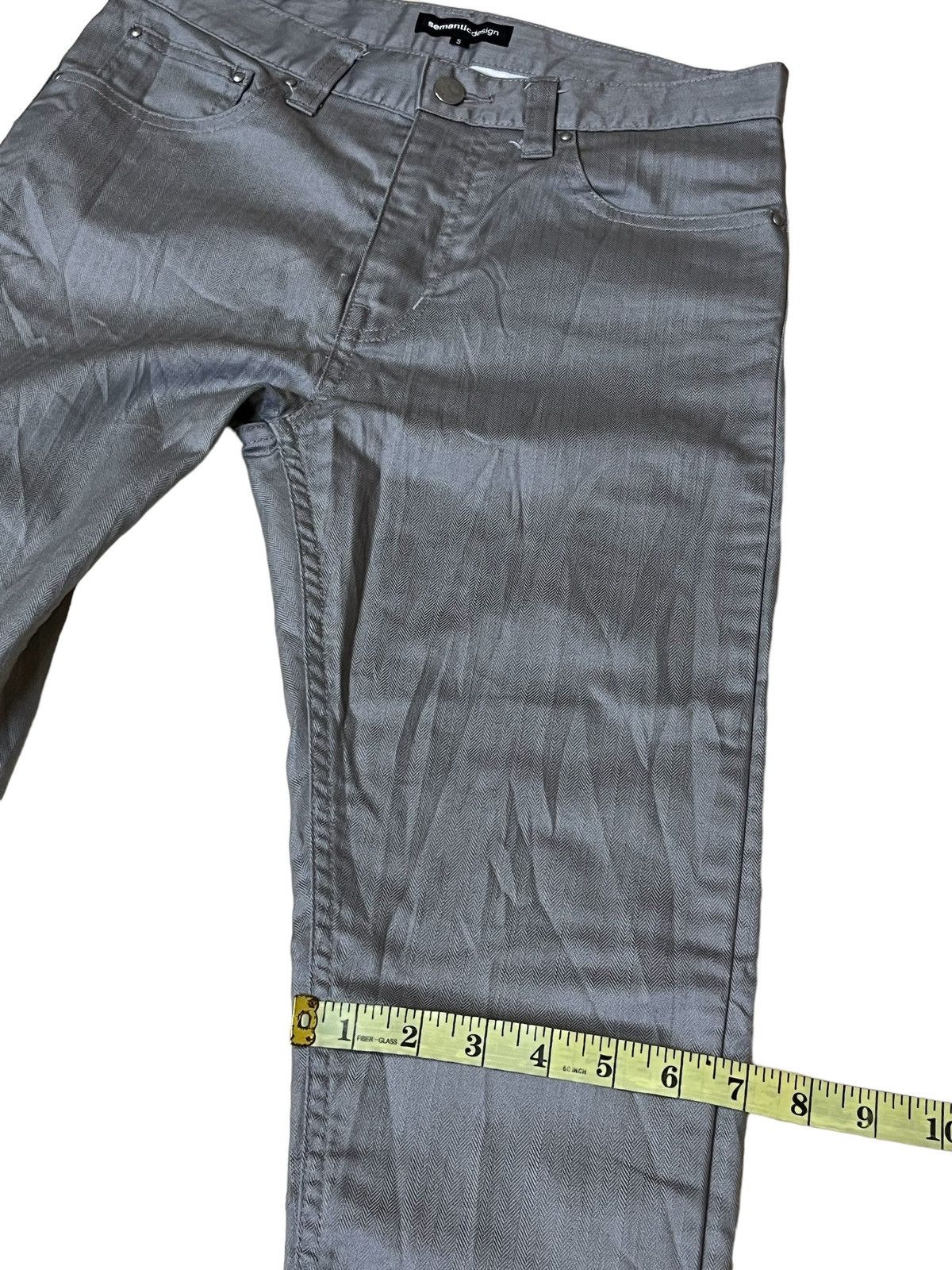 semanticdesign ARCHIVE JAPANESE BRAND SEMANTIC DESIGN SKINNY FIT JEANS Size US 29 - 14 Thumbnail