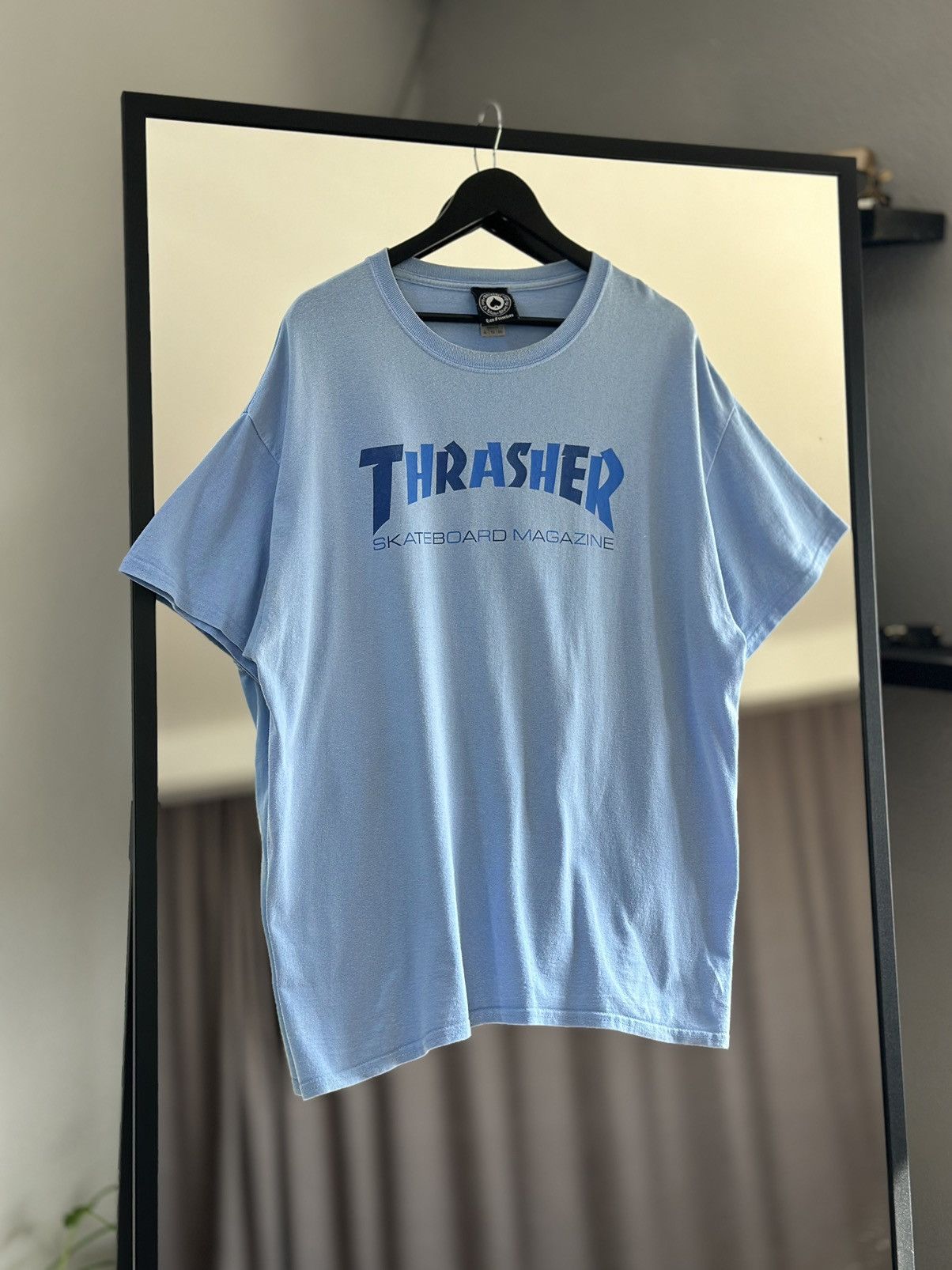 Thrasher Vintage Thrasher T-shirt Sk8 Stussy style Faded Y2K USA Size US XL / EU 56 / 4 - 4 Thumbnail