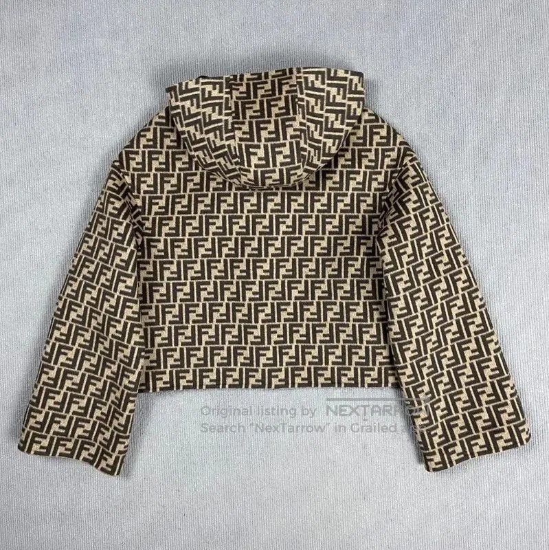 Fendi Fendi Color Blocked Cashmere Jacket for Women . Size S / US 4 / IT 40 - 2 Thumbnail