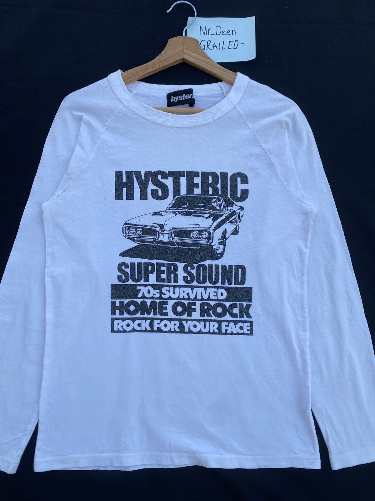 Hysteric Glamour Rare Hysteric Glamour Super Sound 70s Survived Long Sleeve Size US M / EU 48-50 / 2 - 1 Thumbnail